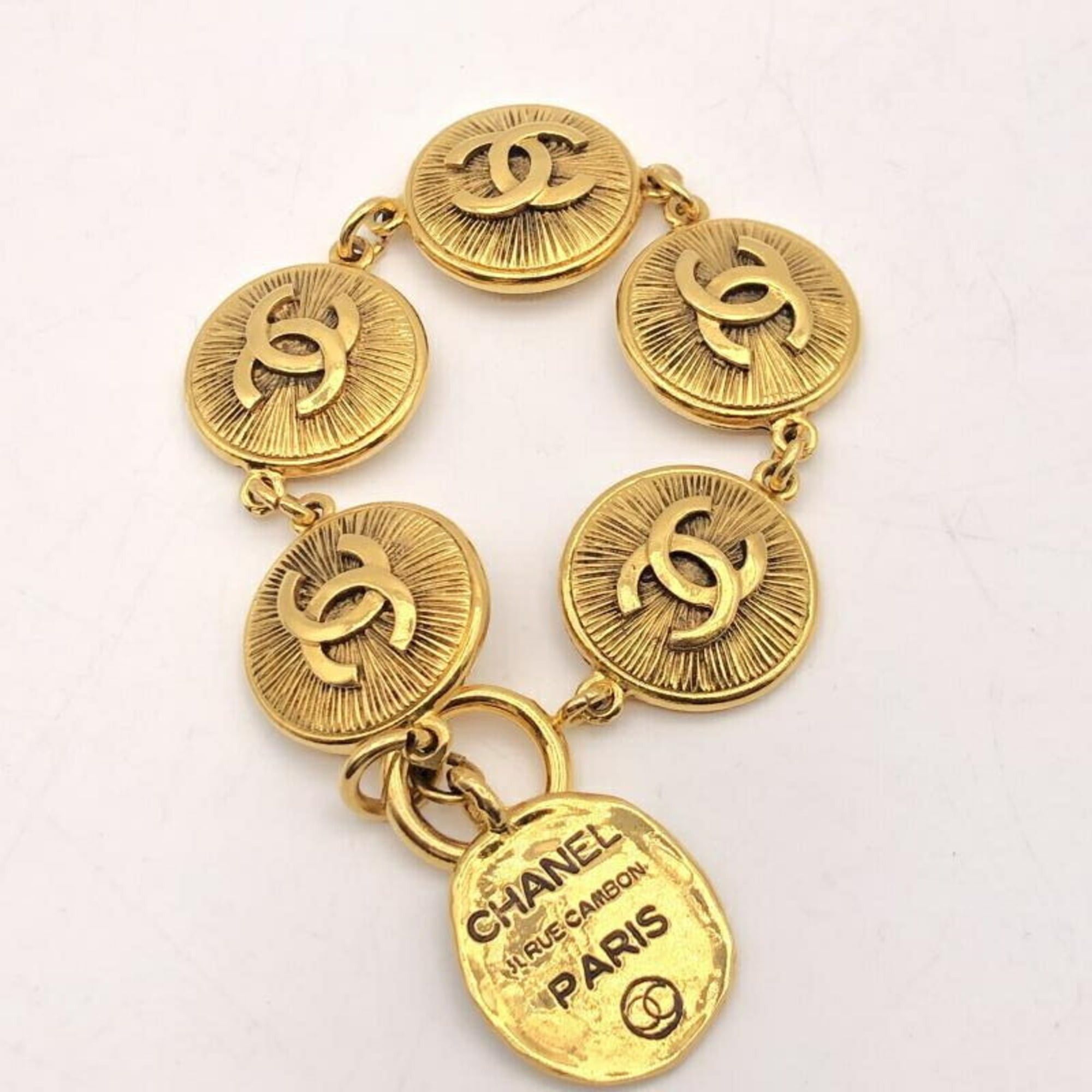 Chanel CHANEL Coco Mark Cambon Plate Bracelet Size ONE SIZE - 1 Thumbnail