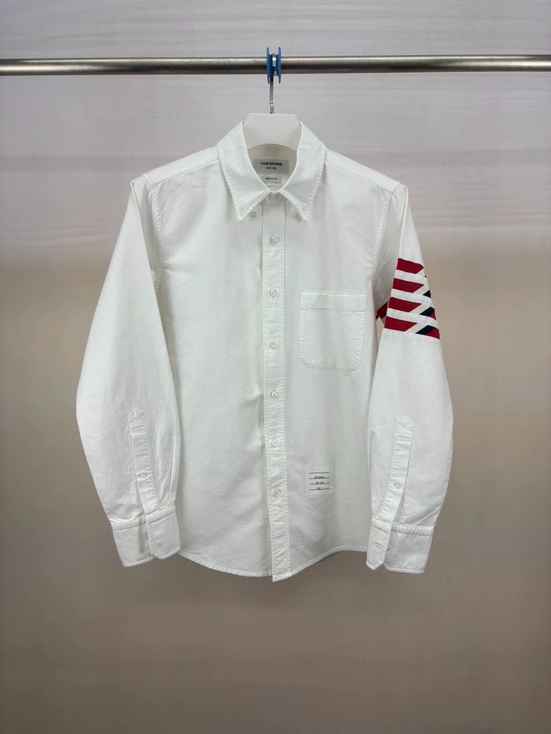 Thom Browne Thom Browne an Oxford shirt Size US XL / EU 56 / 4 - 1 Thumbnail