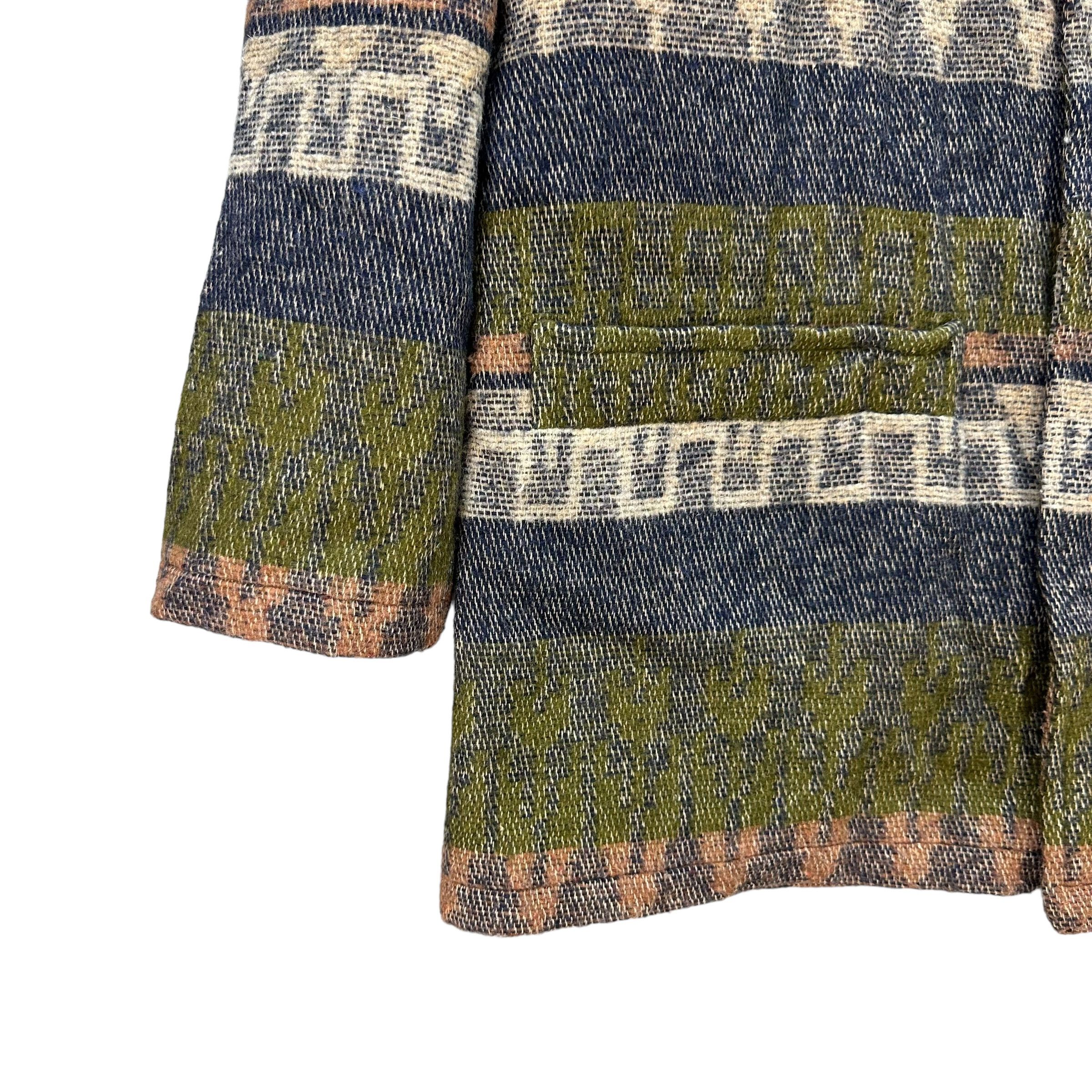 90's TREK & TRAVEL Fullprint Casual Jacket #A37-0853