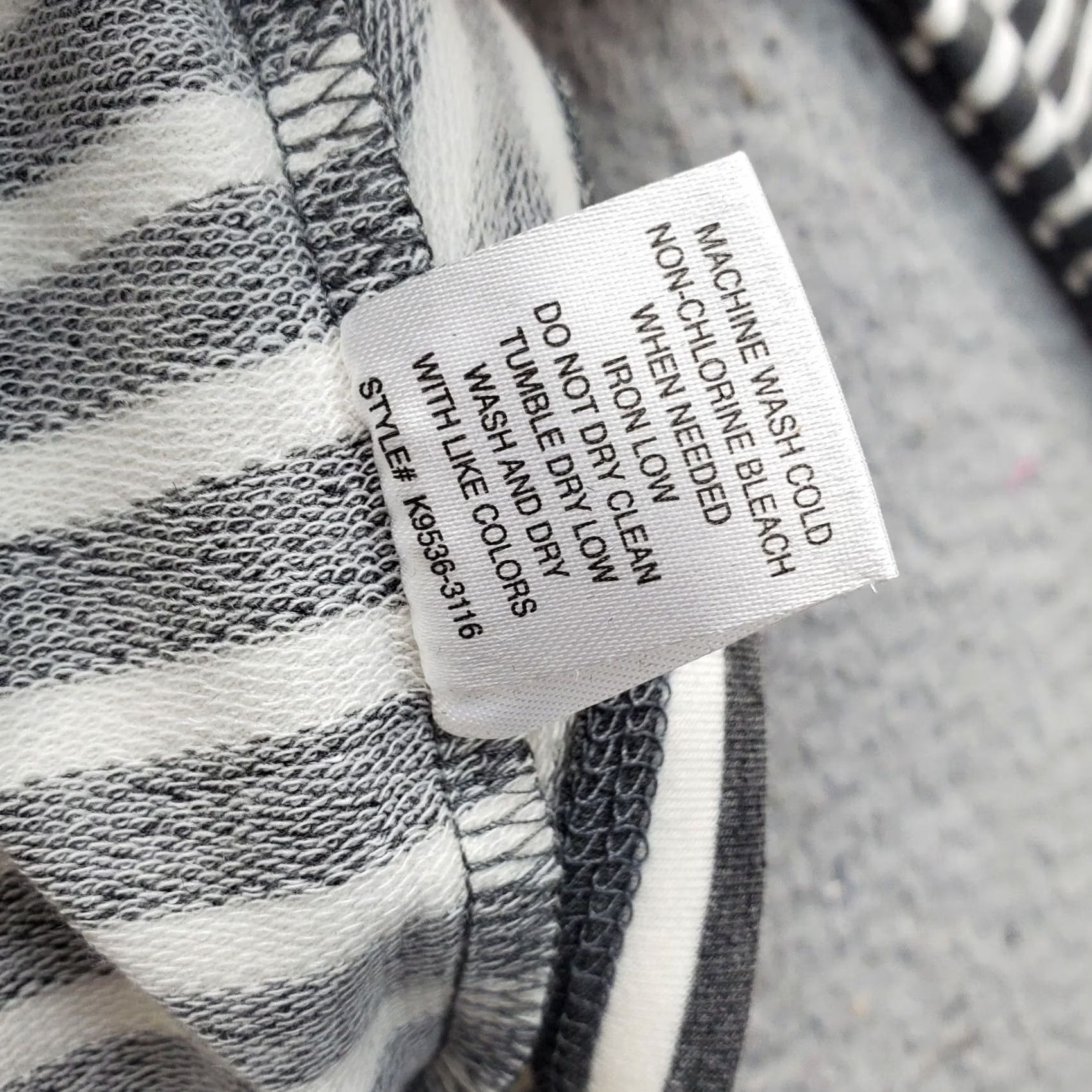 Vintage Altar'd State Women XS Multi Stripe Hooded Crop Hoodie Pullover Long Sleeve Size XS / US 0-2 / IT 36-38 - 5 Thumbnail