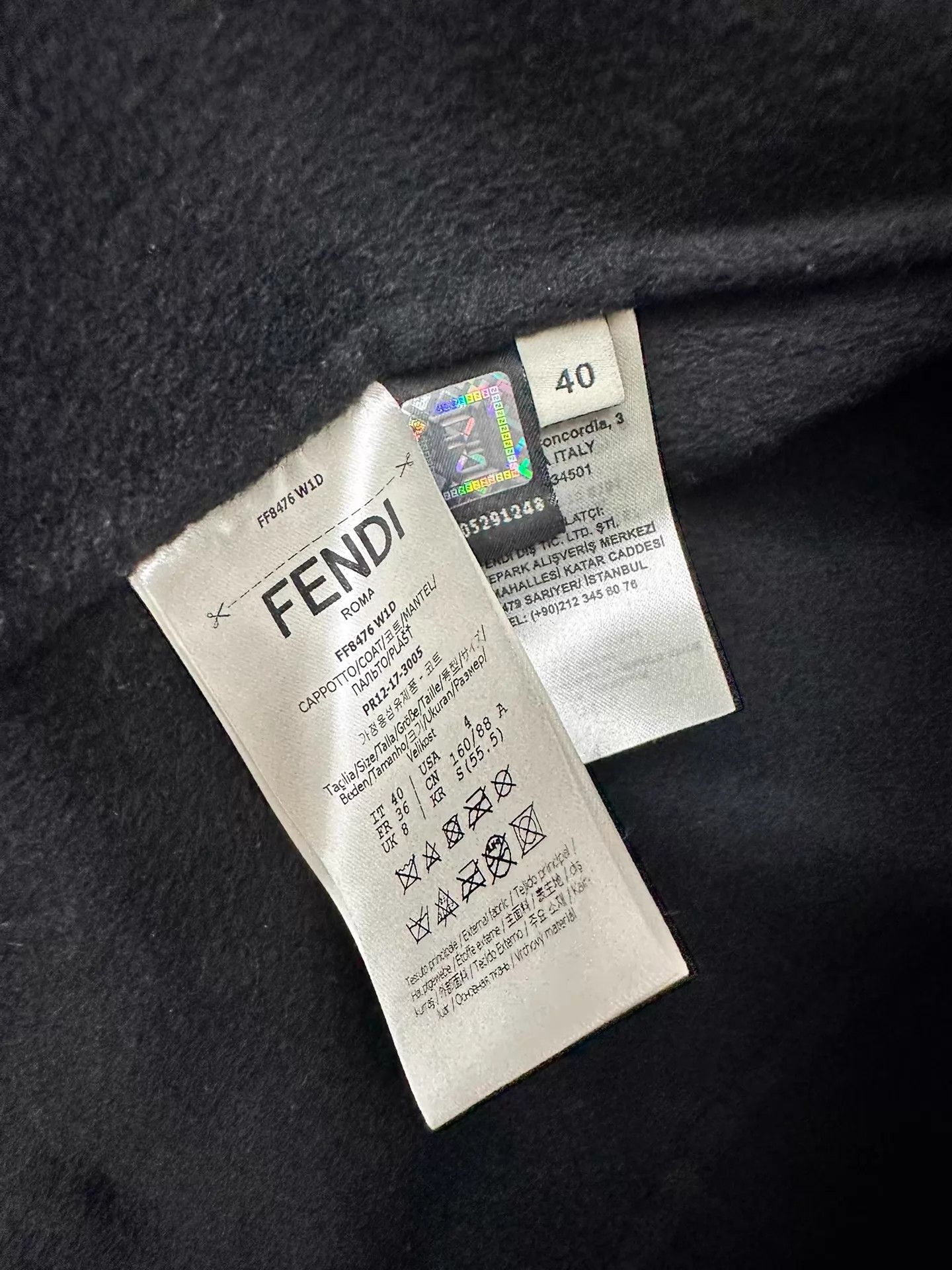 Fendi Fendi 40 Cloak Coat Size S / US 4 / IT 40 - 3 Thumbnail