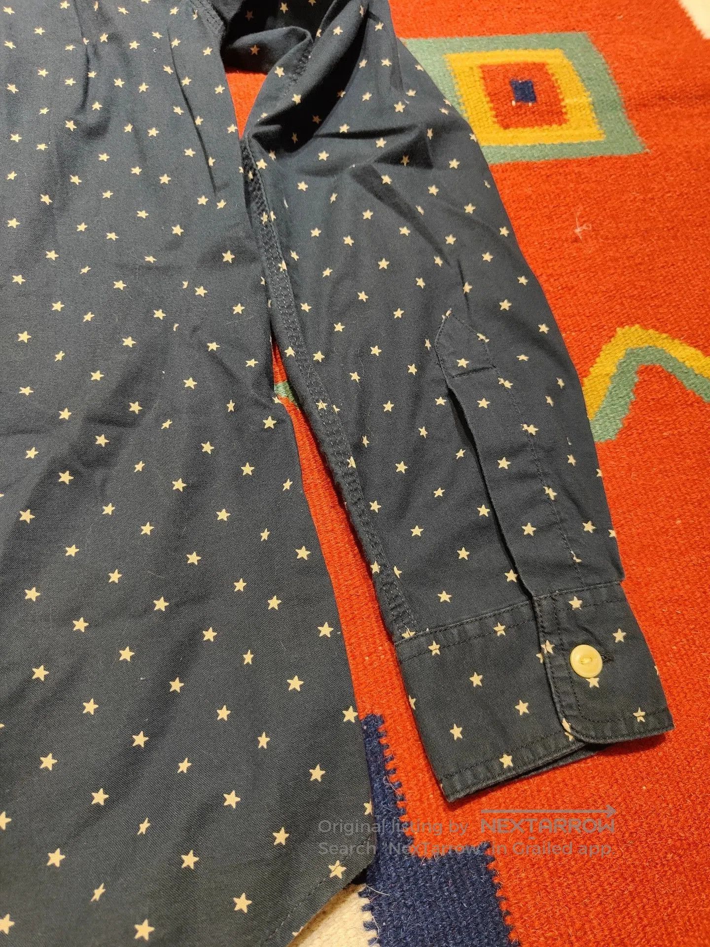 RRL Ralph Lauren Ralph Lauren RRL Star Print Shirt. Size US M / EU 48-50 / 2 - 6 Thumbnail