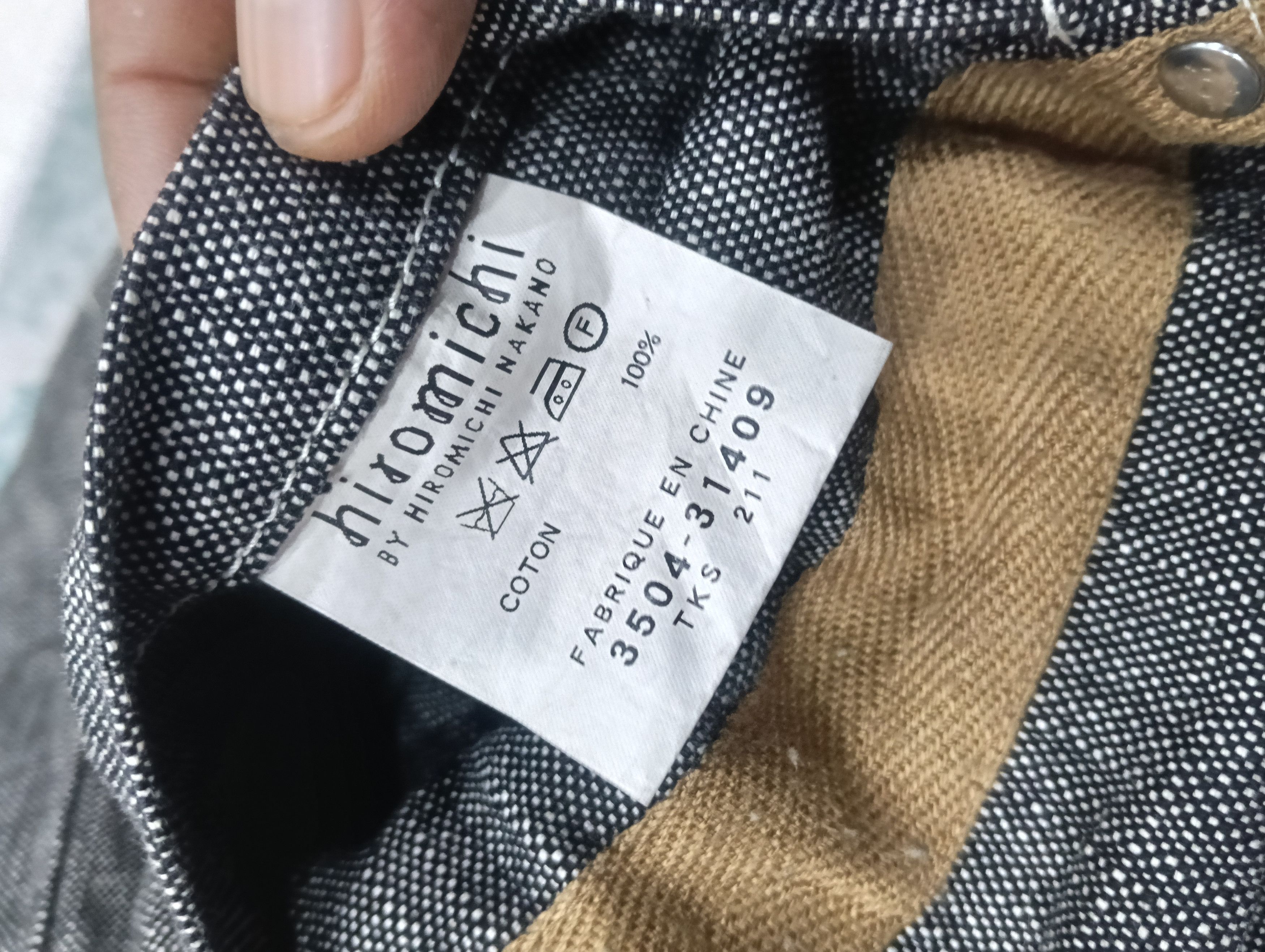 14th Addiction × Beauty Beast × Japanese Brand Hiromichi Nakano Like Indigo Shawl Collar Size US L / EU 52-54 / 3 - 12 Thumbnail