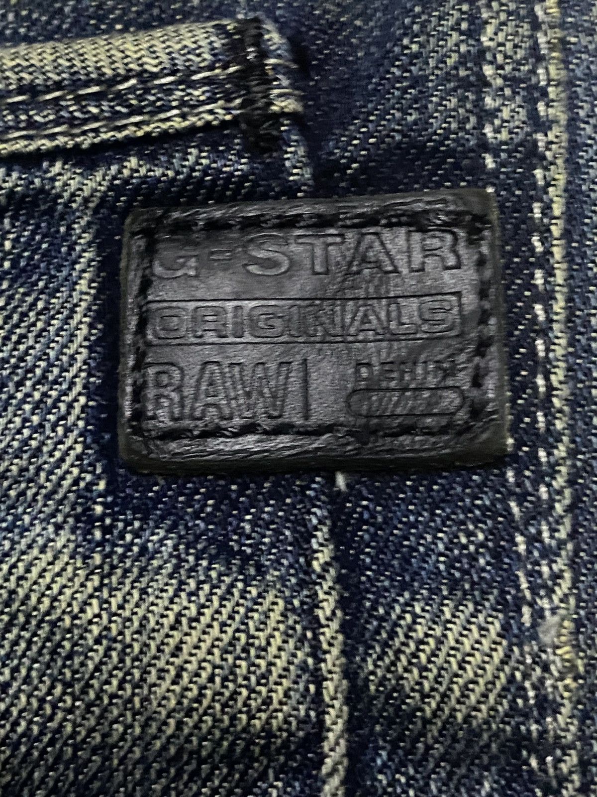 G-Star × Marc Newson G Star 33/01 Mud Wash Buckle Back Double Knee Loose Jeans Size US 33 - 18 Thumbnail