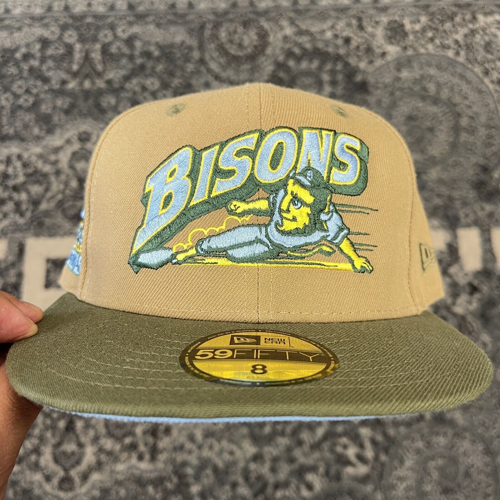 New Era New Era Buffalo Bisons Lamar Valley 59Fifty Hat Size 8 Size ONE SIZE - 2 Thumbnail