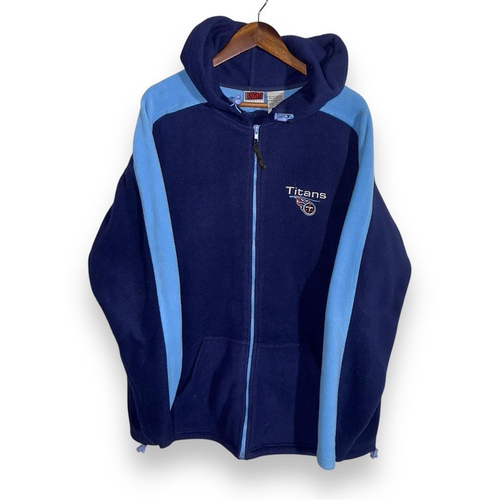 Reebok 90s Tennessee Titans Knights Athletics Full Zip Hoodie Size XL Size US XL / EU 56 / 4 - 1 Thumbnail