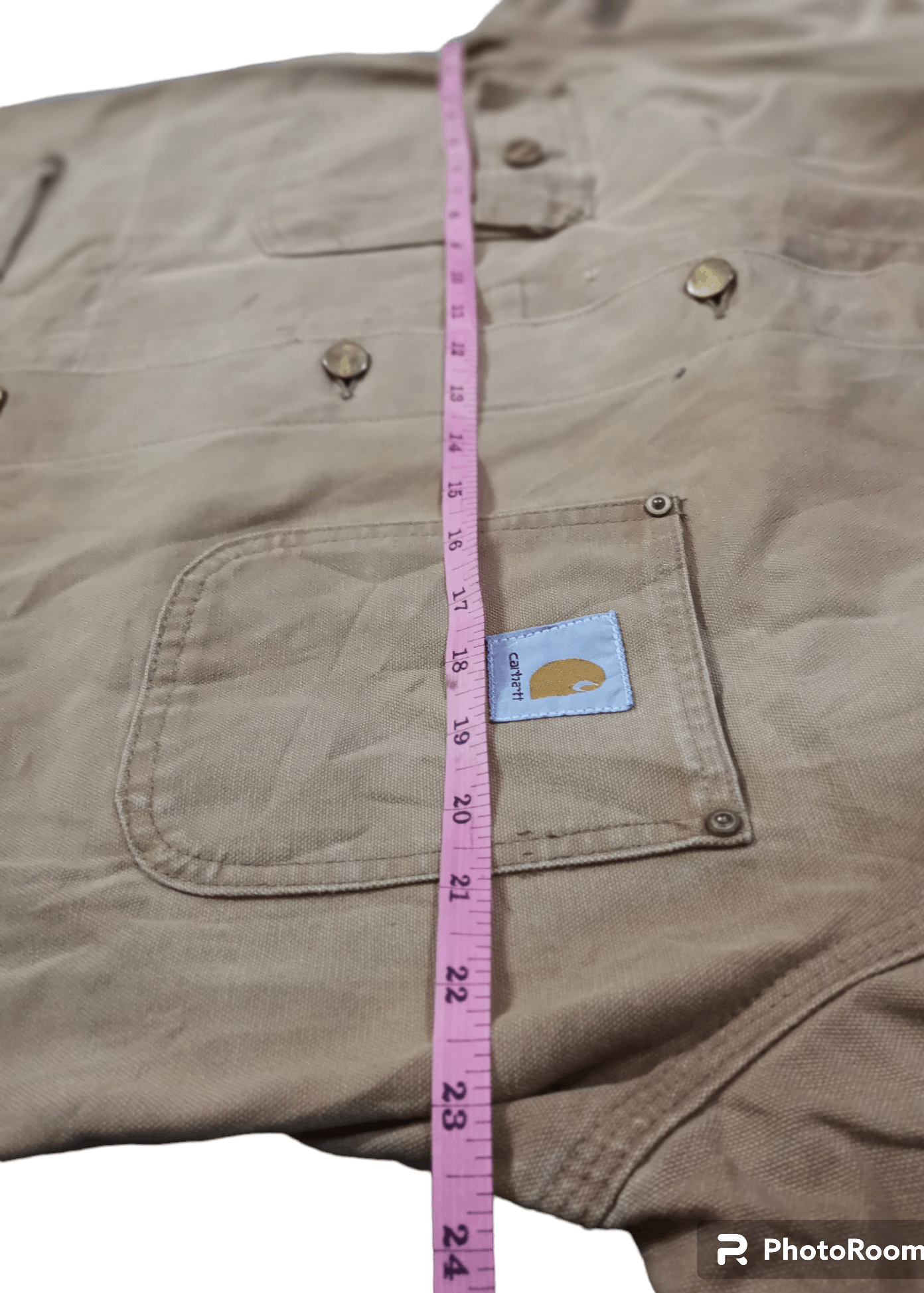 Carhartt 🔥Vintage 90's Carhartt Michigan Chore Sun Faded Distressed Size US L / EU 52-54 / 3 - 13 Thumbnail