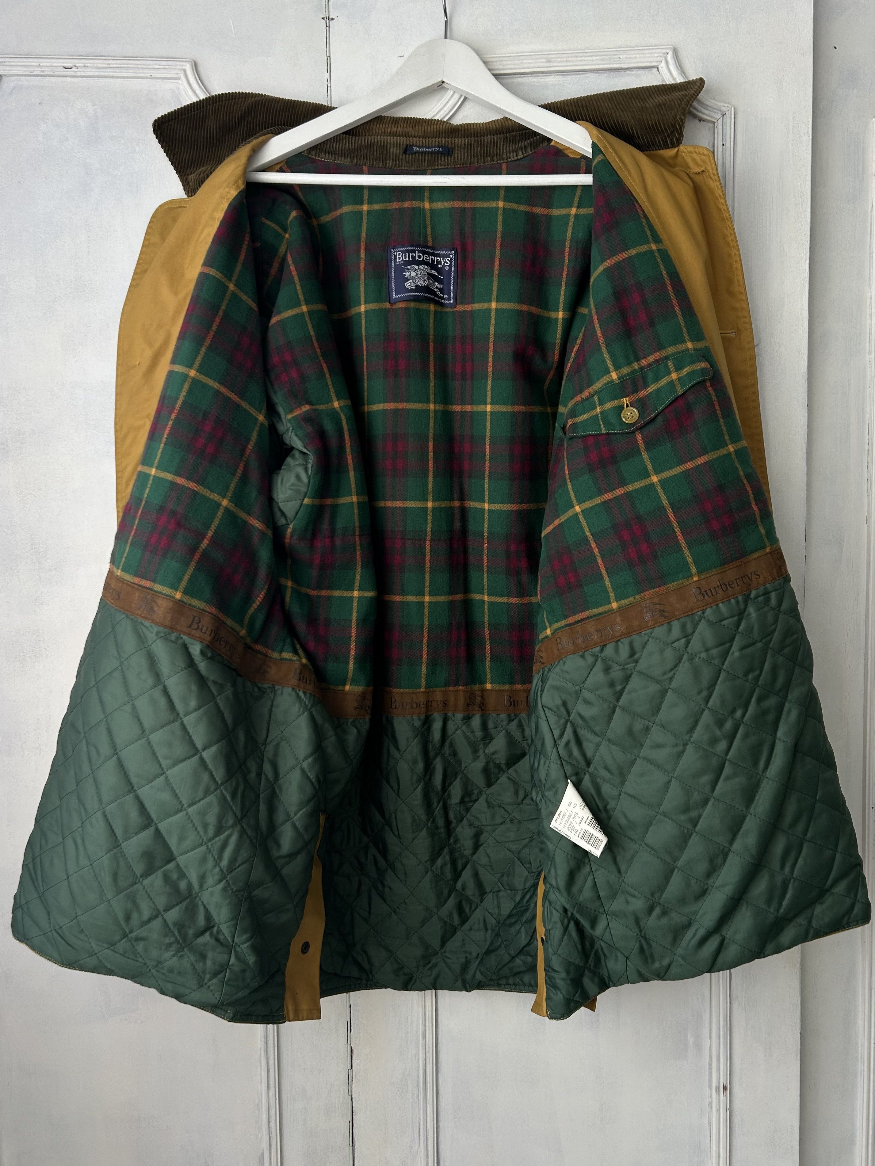 Burberry Burberrys Vintage Field Coat Size US XL / EU 56 / 4 - 4 Thumbnail