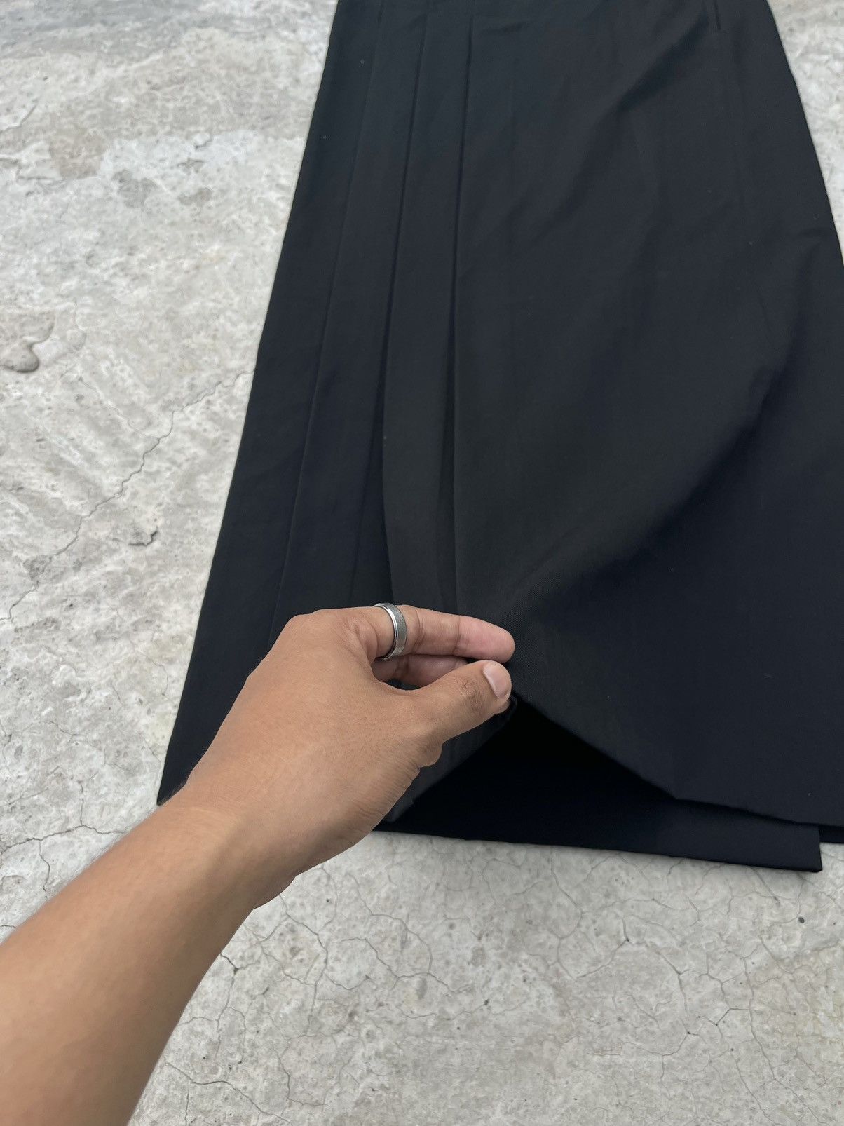 Yohji Yamamoto Y’s Yohji Yamamoto Pleated Skirt Size 28" / US 6 / IT 42 - 3 Thumbnail