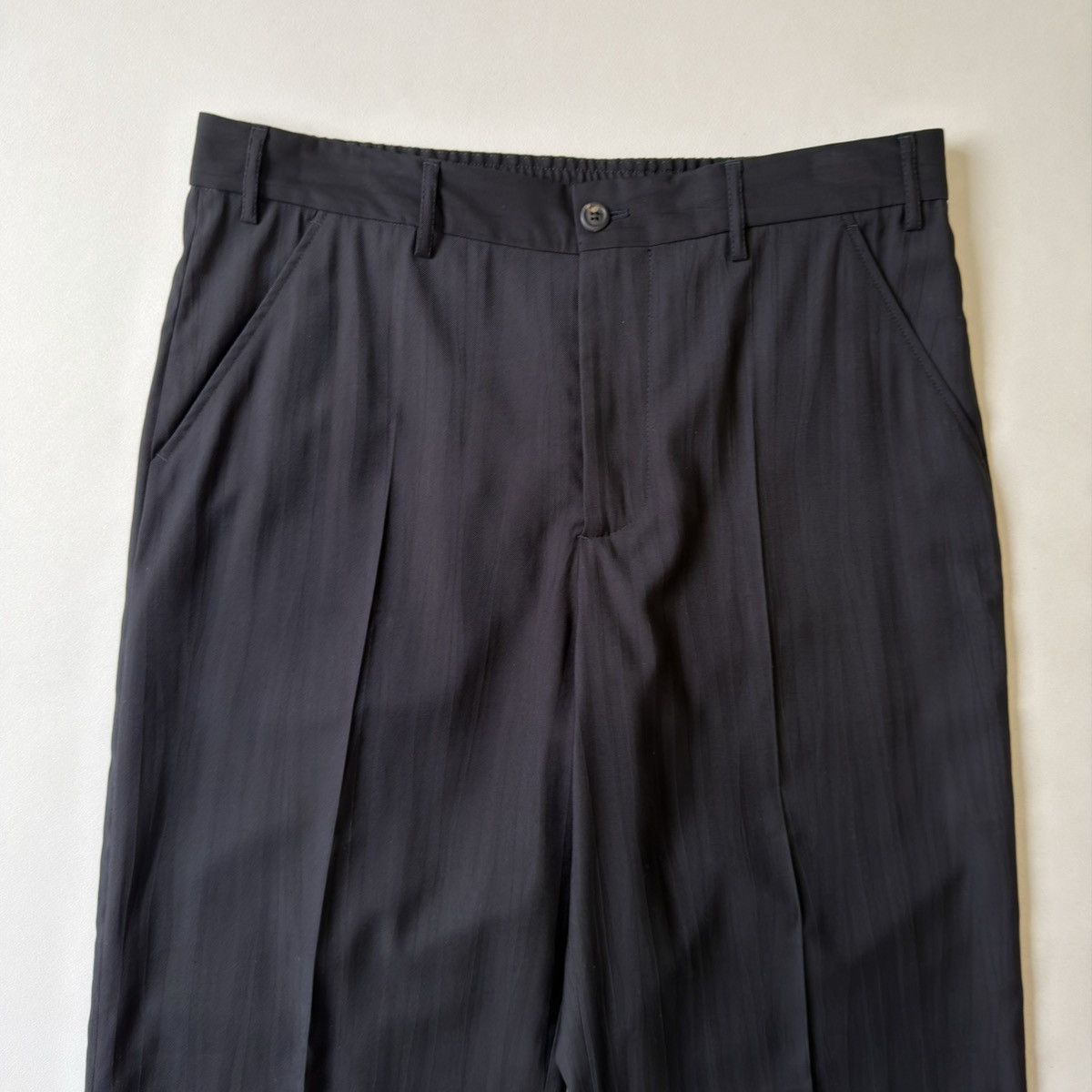 Our Legacy Black Experienced Viscose ‘Sailor Trousers’ Size US 34 / EU 50 - 4 Thumbnail