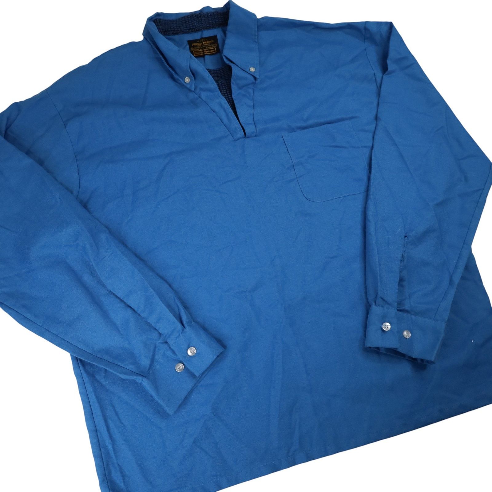 Sears × Vintage True Vintage Sears Perma Prest pullover shirt Size US XL / EU 56 / 4 - 3 Thumbnail