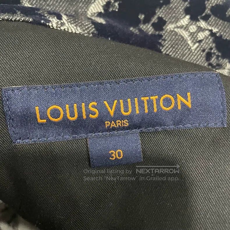 Louis Vuitton Louis Vuitton Old Flower Flocking Full Print Old Flower Pa Size US 30 / EU 46 - 4 Thumbnail