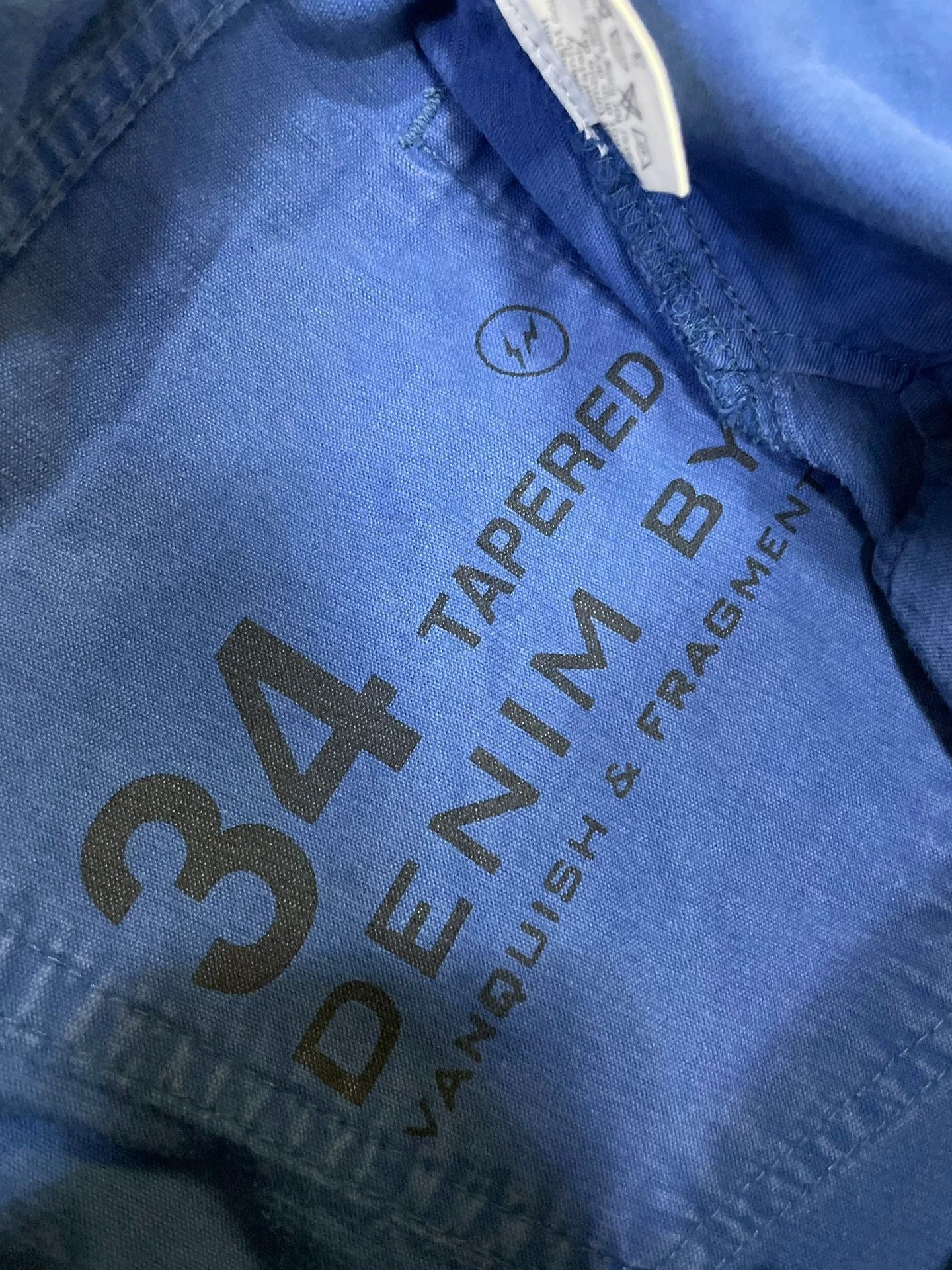 Vanquish VANQUISH & FRAGMENT DENIM Cords Blue Washed W34 Size US 34 / EU 50 - 7 Thumbnail