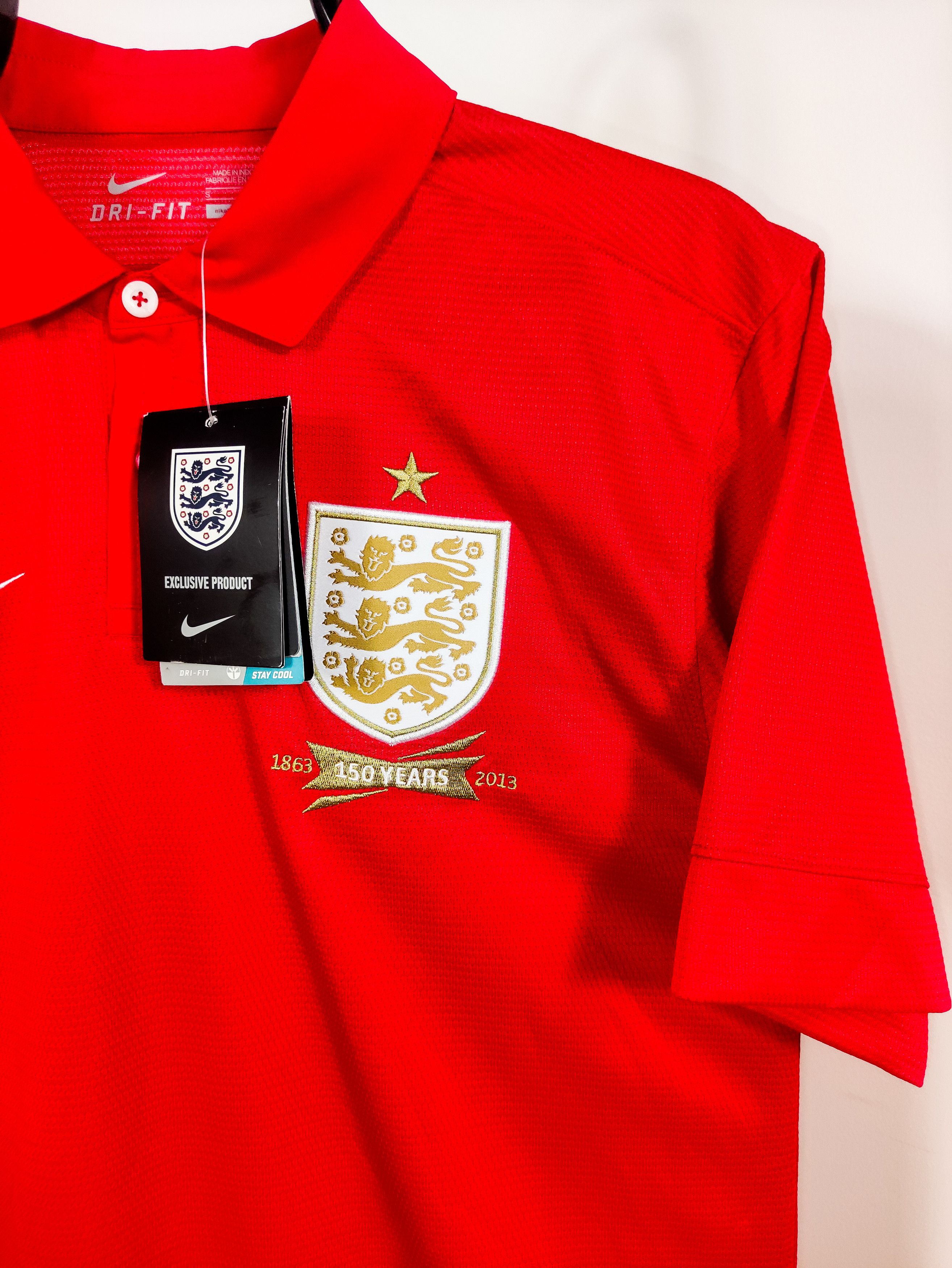 Nike BNWT England English National Football Team 2013 Nike Away Size US S / EU 44-46 / 1 - 10 Thumbnail