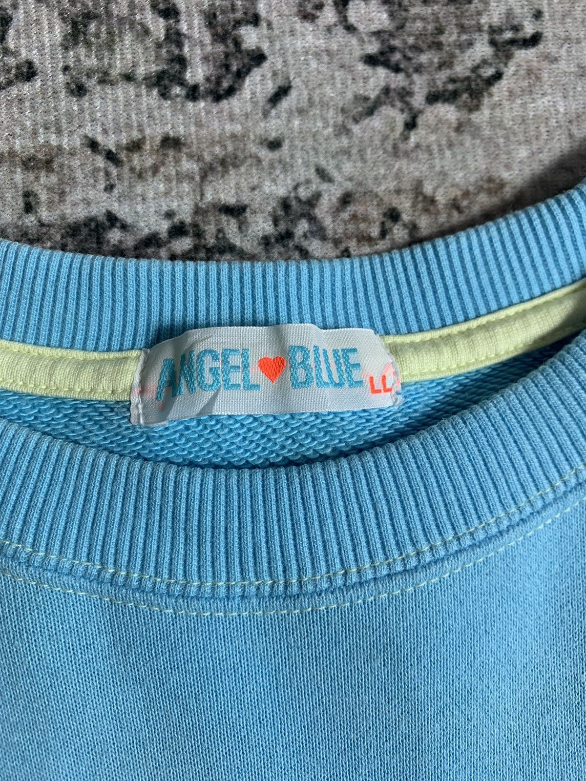 Angel Blue × Beauty Beast × Hysteric Glamour 💥BINDING OFFER💥2000s Angel Blue Sweatshirt Size US L / EU 52-54 / 3 - 5 Thumbnail