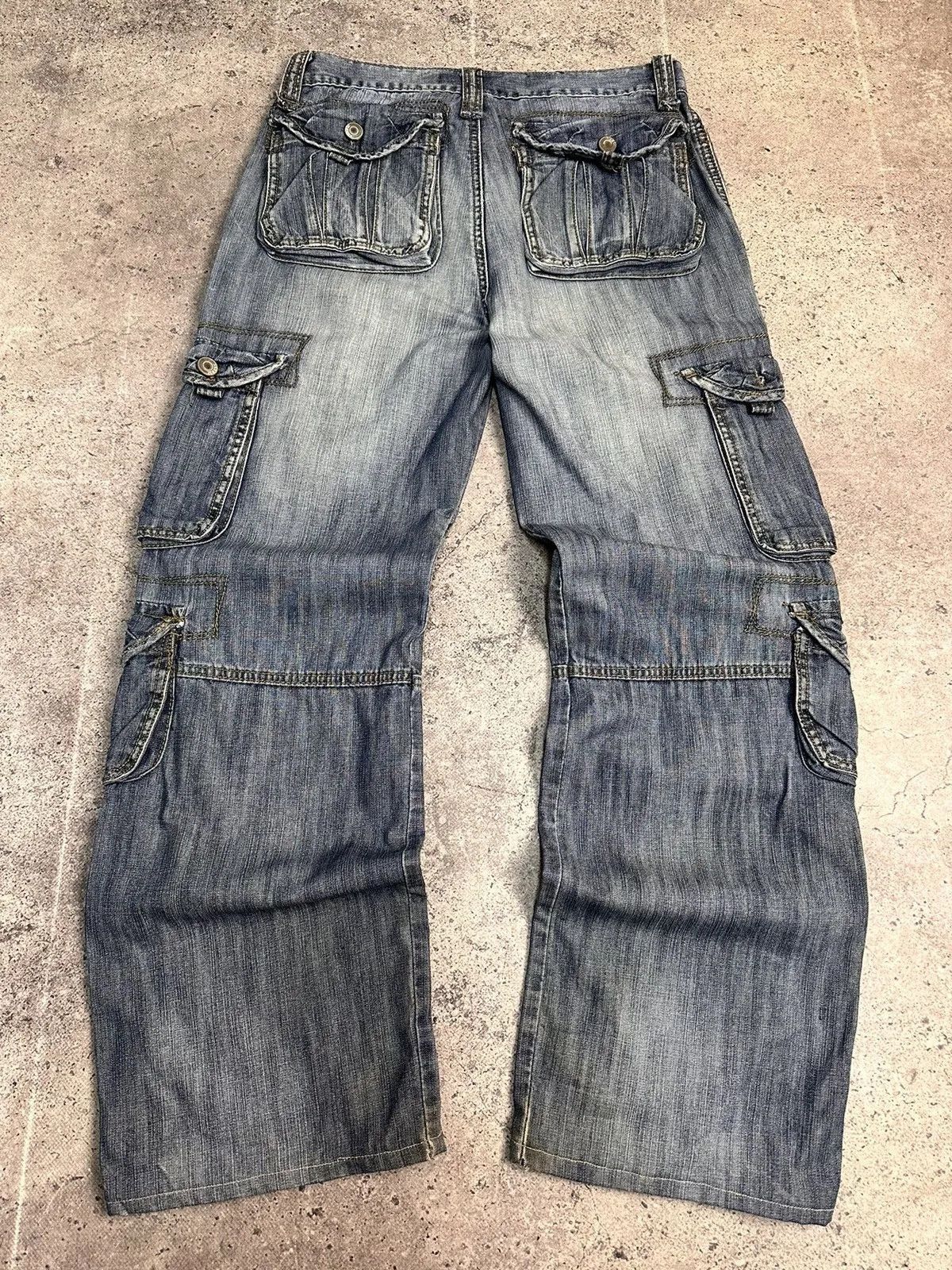 Hysteric Glamour Cargo Pants Baggy LGB Flare Military Style Streetwear Y2K Size US 30 / EU 46 - 12 Thumbnail