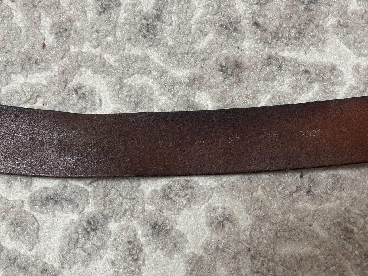 Levi's MADE IN ITALY Vintage Levi's Two Horse Pull Plaque Belt Size ONE SIZE - 10 Thumbnail