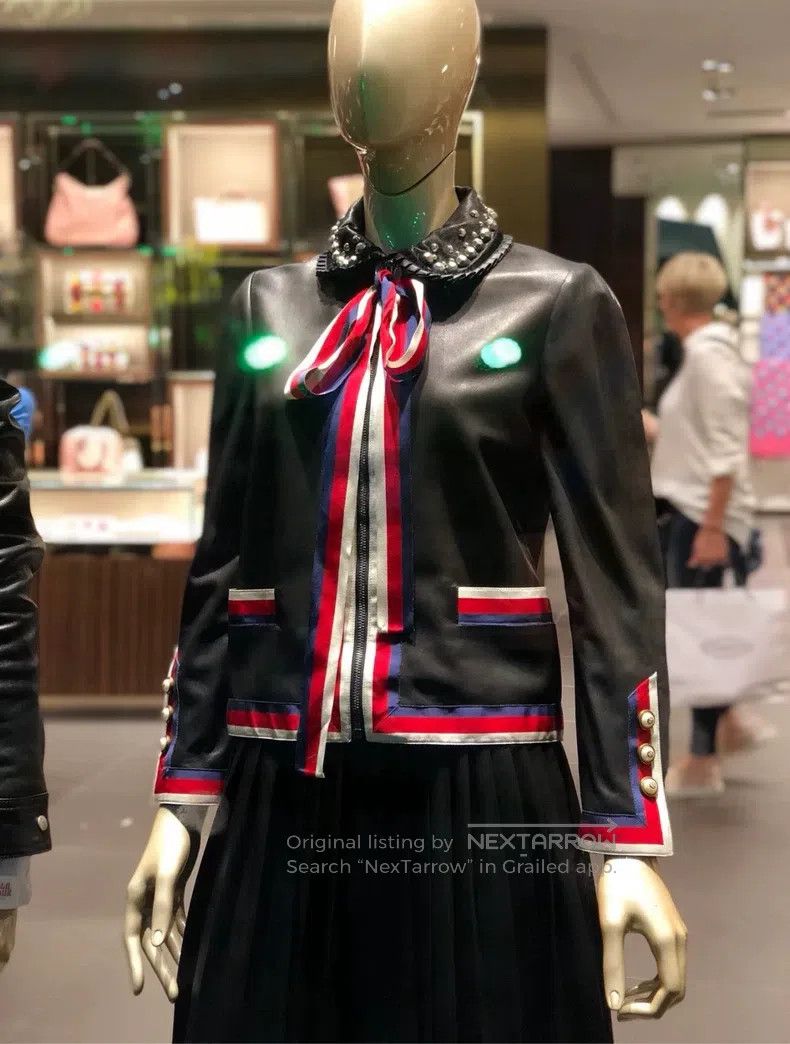 Gucci Gucci Black soft sheepskin jacket Size XS / US 0-2 / IT 36-38 - 9 Thumbnail