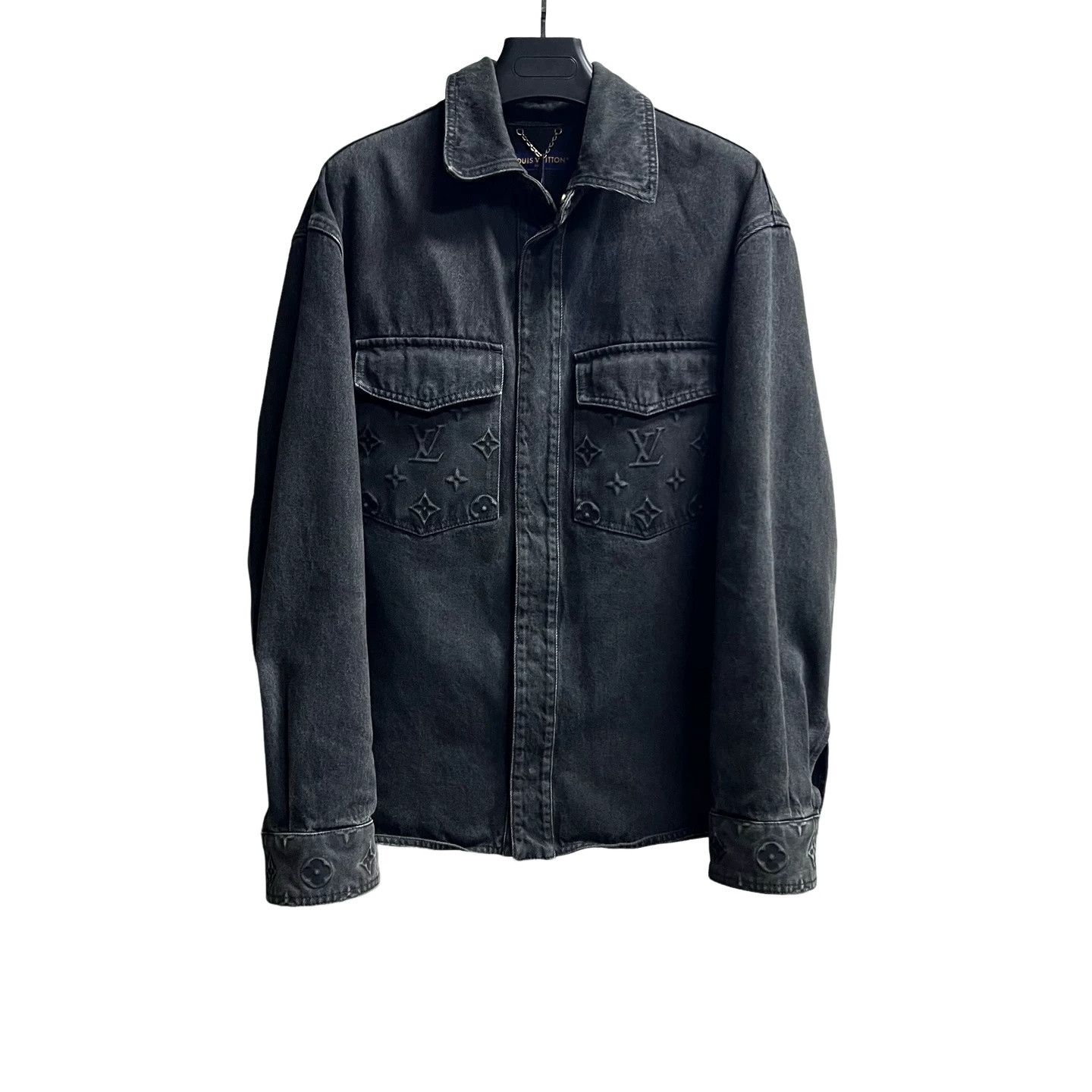 Louis Vuitton Louis Vuitton Monogram Craggy Denim Jacket Size M Size US M / EU 48-50 / 2 - 1 Thumbnail