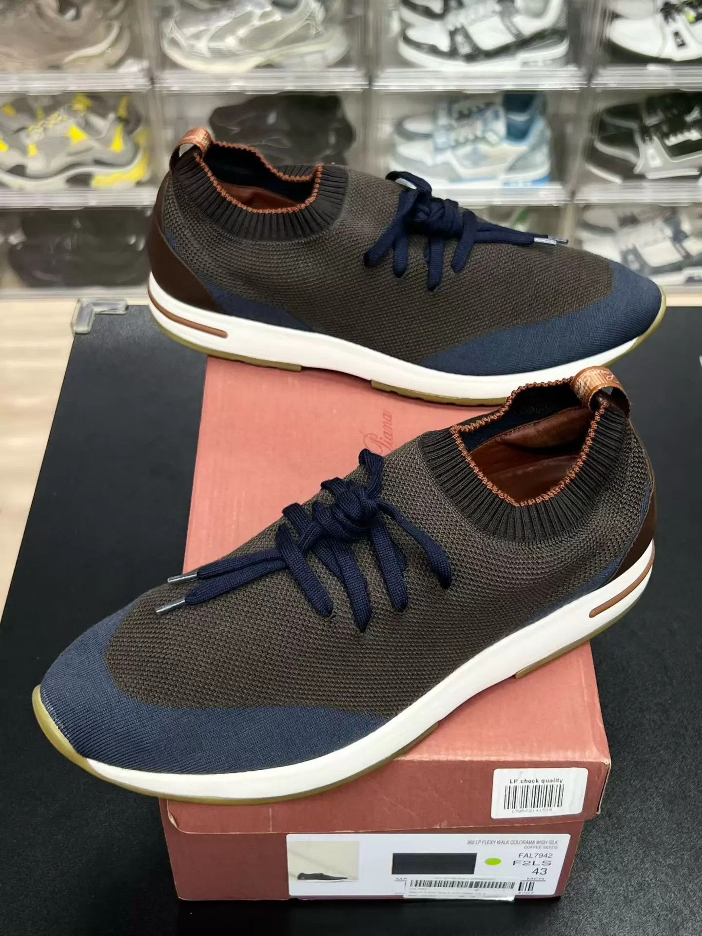 Loro Piana Loro Piana LP Flexy Walk Knit Sneakers 43 Boxed Old Money Size US 10 / EU 43 - 1 Thumbnail