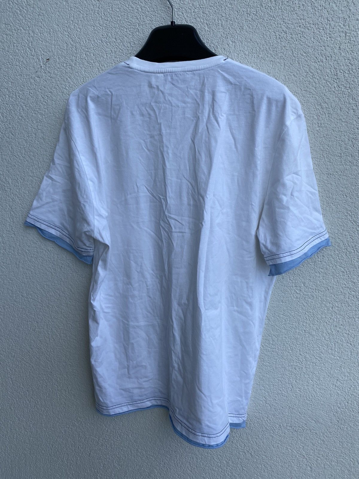 Yves Saint Laurent White YSL T-shirt Big Logo Summer YSL Shirt Size US M / EU 48-50 / 2 - 12 Thumbnail