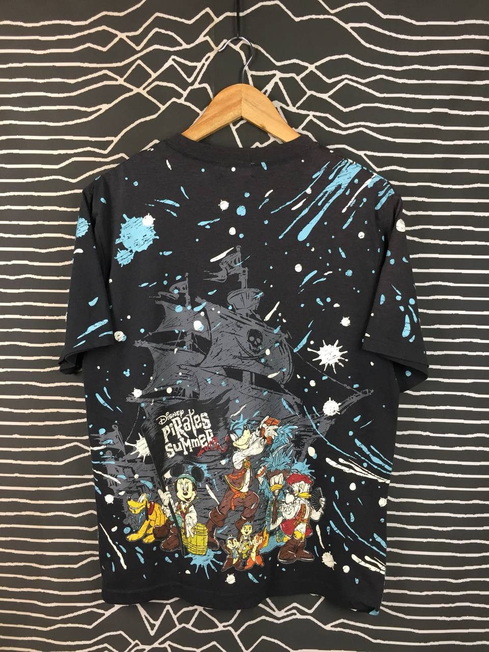 Disney Tokyo Disney Resort Mickey & Friends Pirates Summer AOP Tee Size US L / EU 52-54 / 3 - 6 Thumbnail