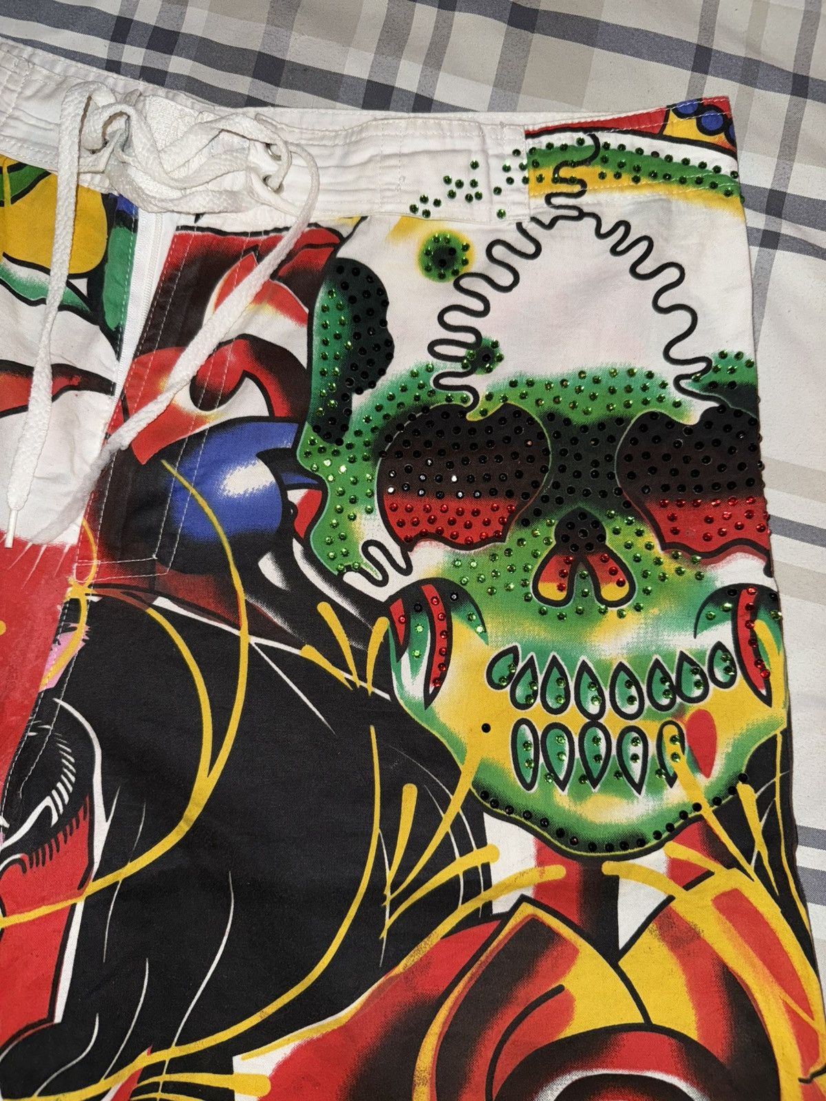 Christian Audigier × Ed Hardy Christian Audigier Shorts Size US 34 / EU 50 - 2 Thumbnail