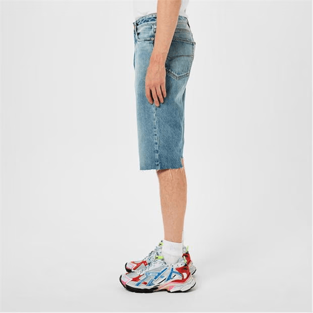Balenciaga Slim Fit Denim Shorts Size US 36 / EU 52 - 6 Thumbnail