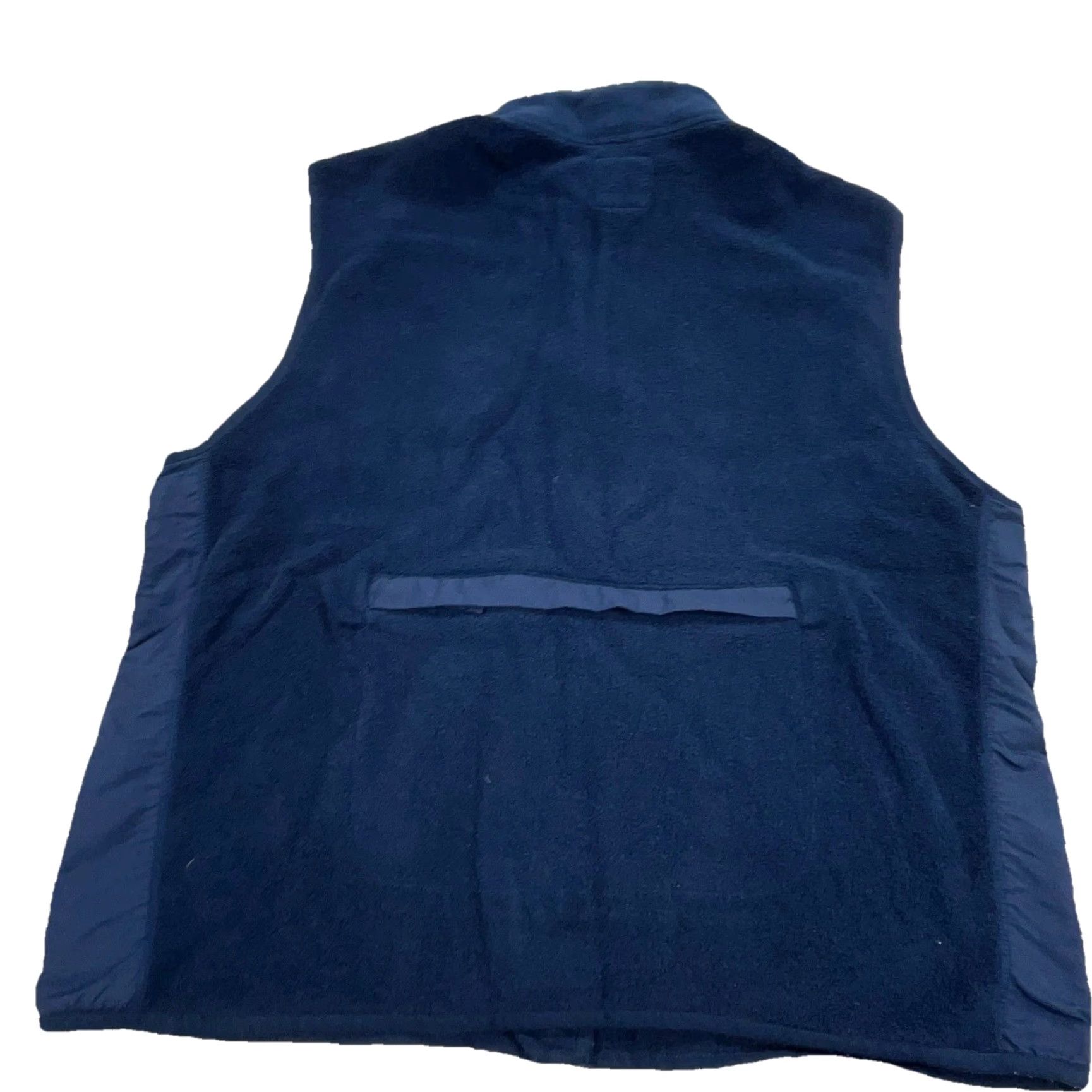 Gap Gap Vest Men XL Blue Full Zip Fleece Jacket, Zipped Pockets, Stand-Up Collar, All Seasons, Classic Outdoor, Hiking, Works Men Size US XL / EU 56 / 4 - 6 Thumbnail