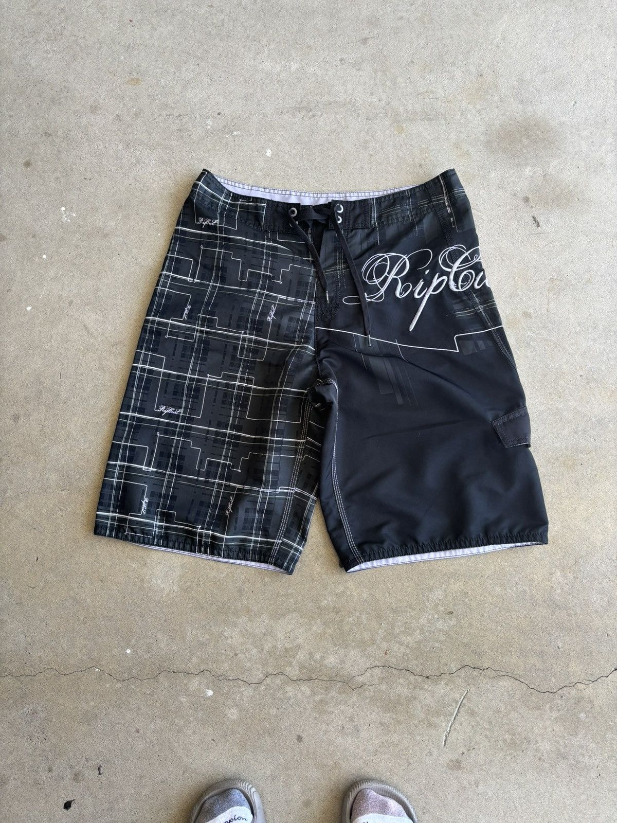 Ripcurl Vintage 90s Ripcurl Y2K Grunge Style Swim Trunks Size US 34 / EU 50 - 1 Thumbnail