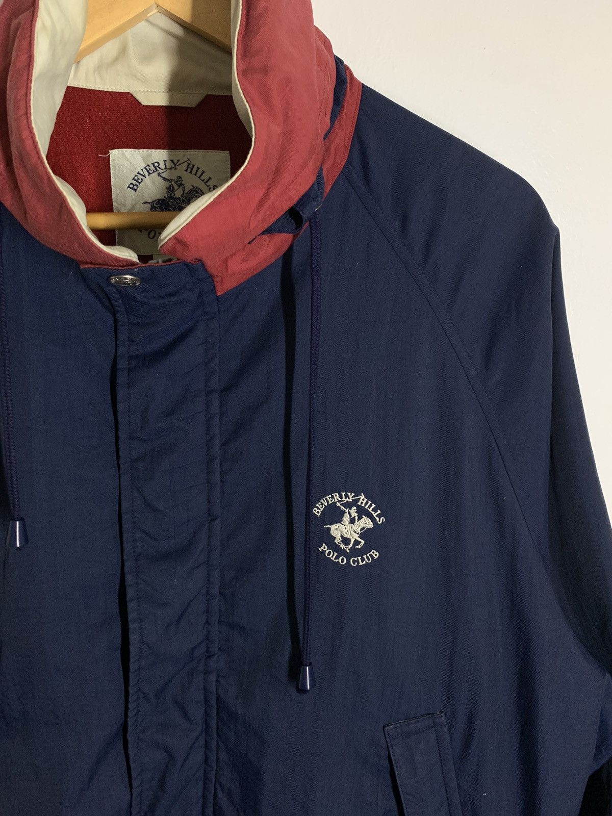 Beverly Hills Polo Club × Vintage 🔥 Vintage Beverly Hills Polo Club Fullzip Jacket Size US L / EU 52-54 / 3 - 3 Thumbnail