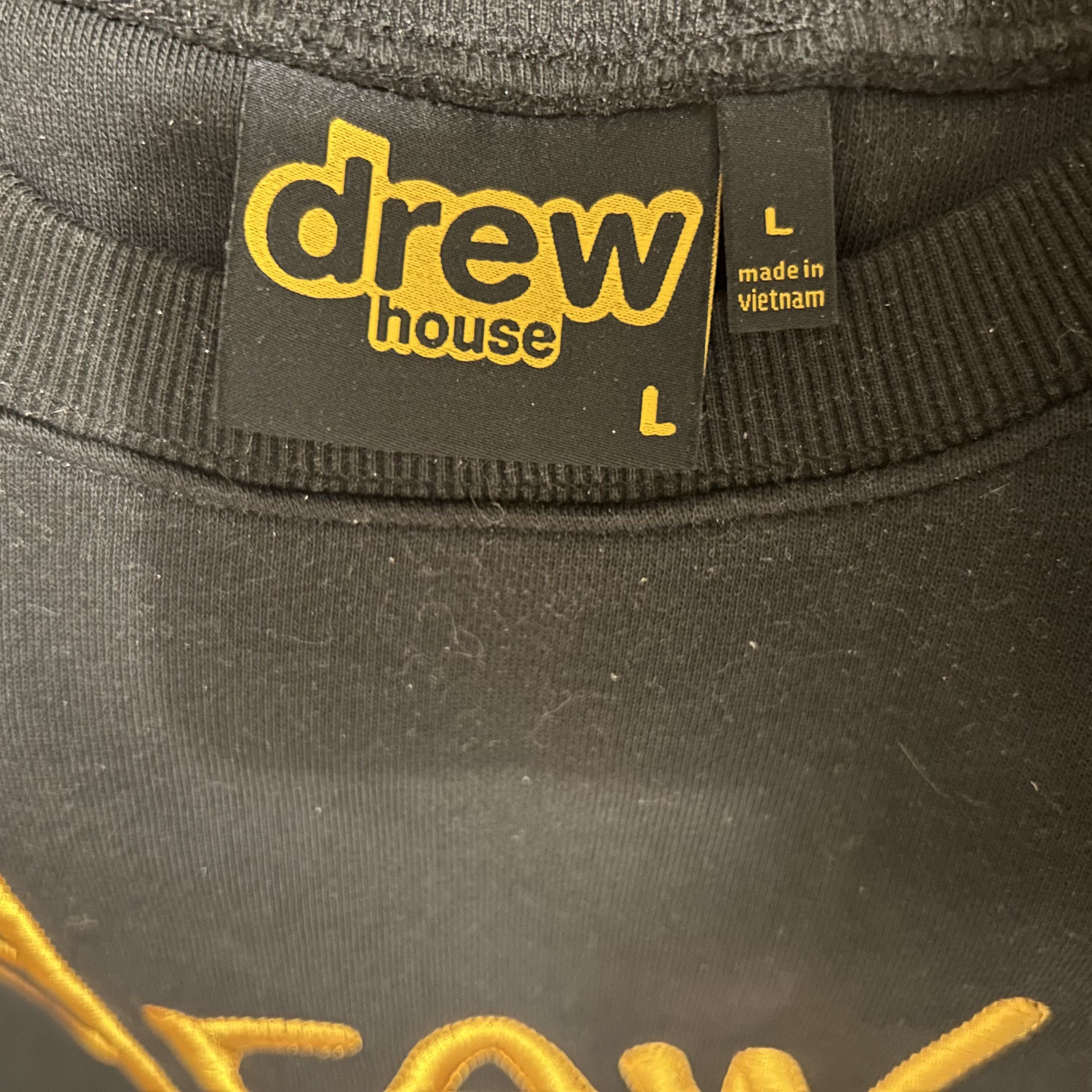 Drew House Drew House Black Scribble Crewneck Sweatshirt L Size US L / EU 52-54 / 3 - 5 Thumbnail