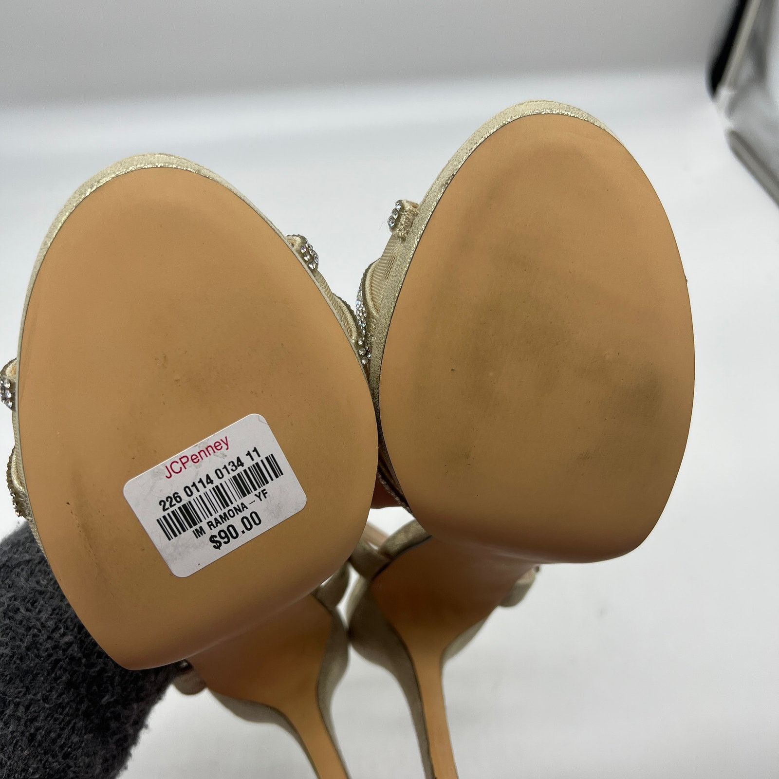 Other I.Miller Womens Ramona Heeled Sandals Gold Size 10M Size US 10 / IT 40 - 8 Thumbnail