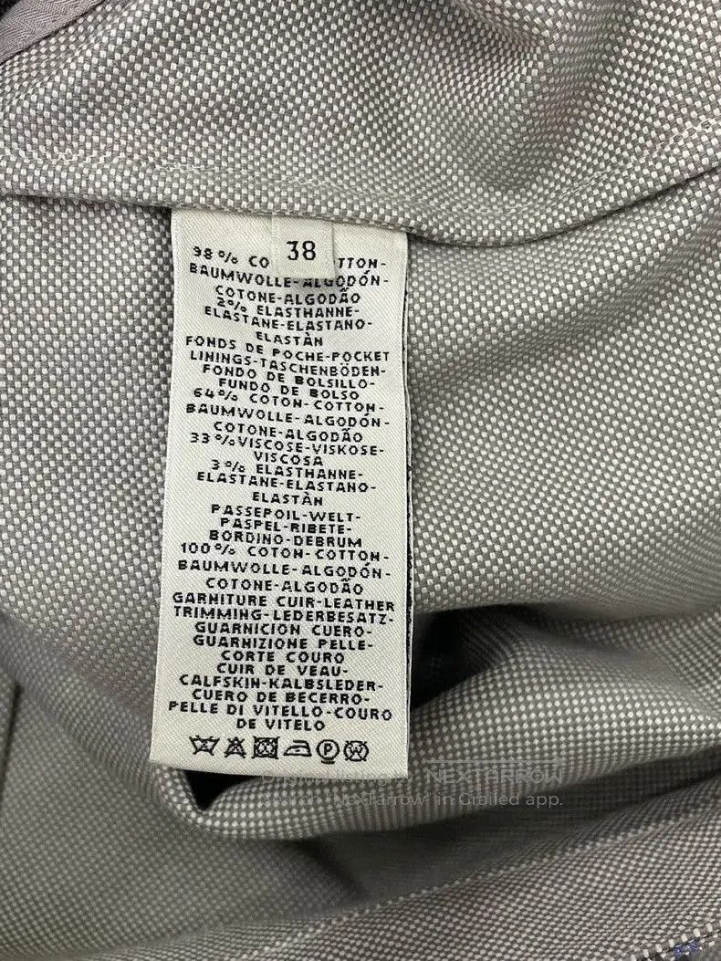 Hermes Hermes Gray Printed Denim Jacket. Size US M / EU 48-50 / 2 - 6 Thumbnail