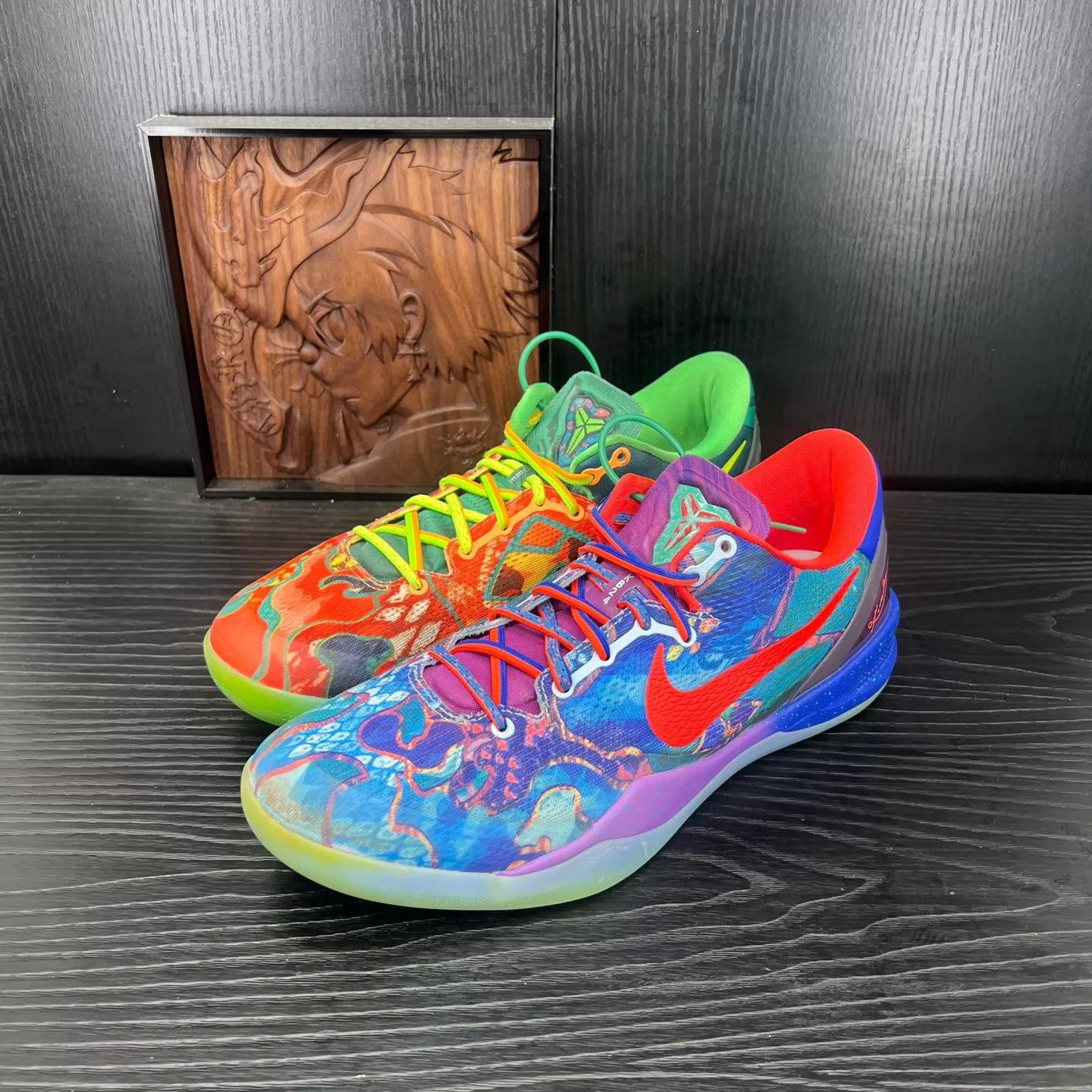 Nike zk8 bicolor Orange Blue 45 shoes box good cond Size US 11 / EU 44 - 1 Thumbnail