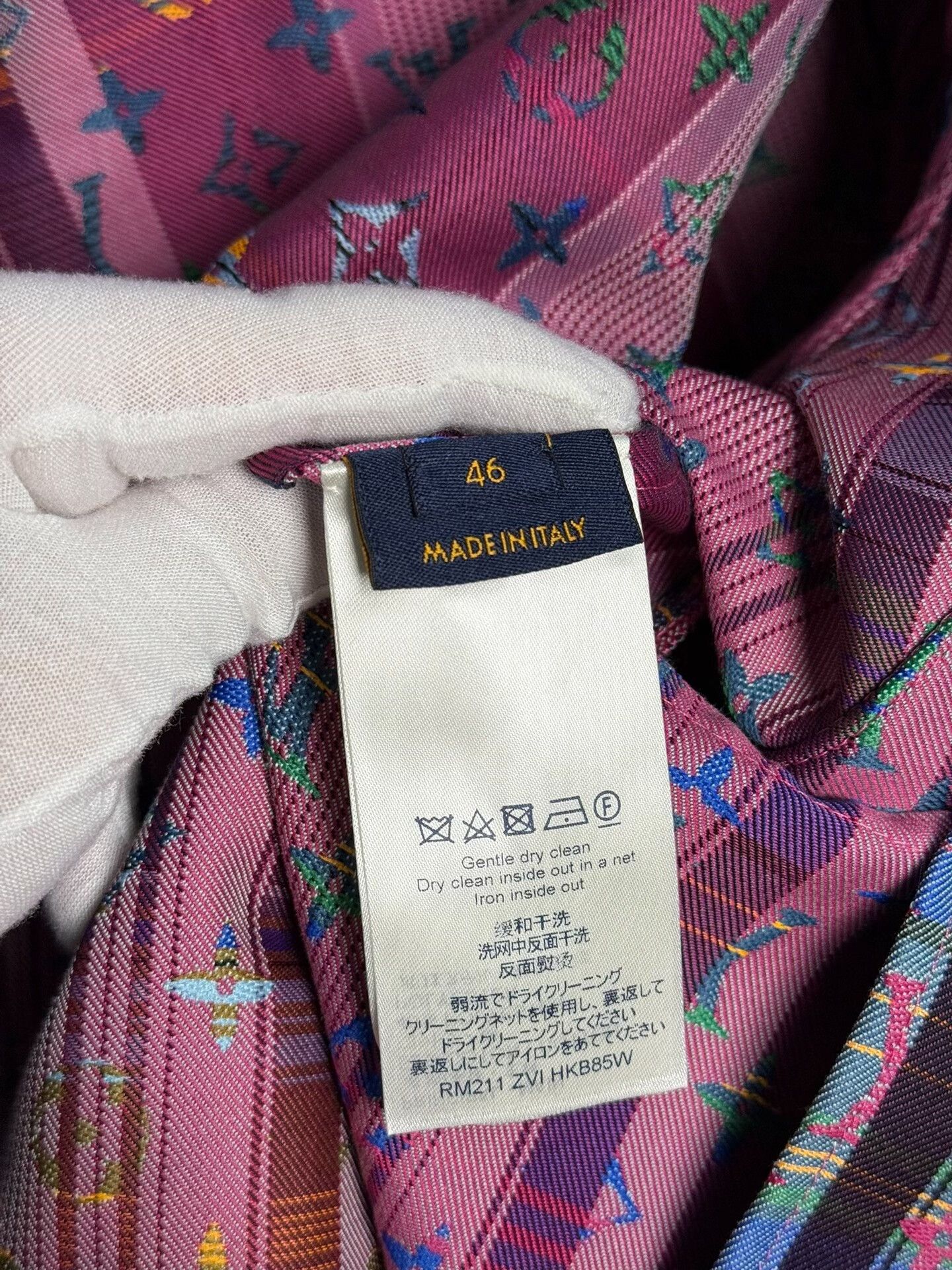 Louis Vuitton colorful checkered hooded jacket by Louis Vuitton Size US M / EU 48-50 / 2 - 5 Thumbnail