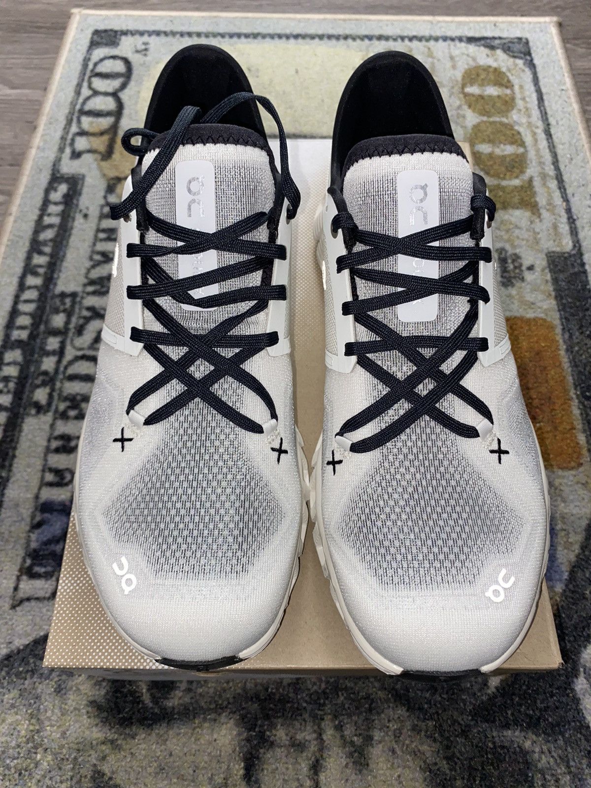 On On Running Cloud X 3 Ivory Black Size US 11.5 / EU 44-45 - 5 Thumbnail