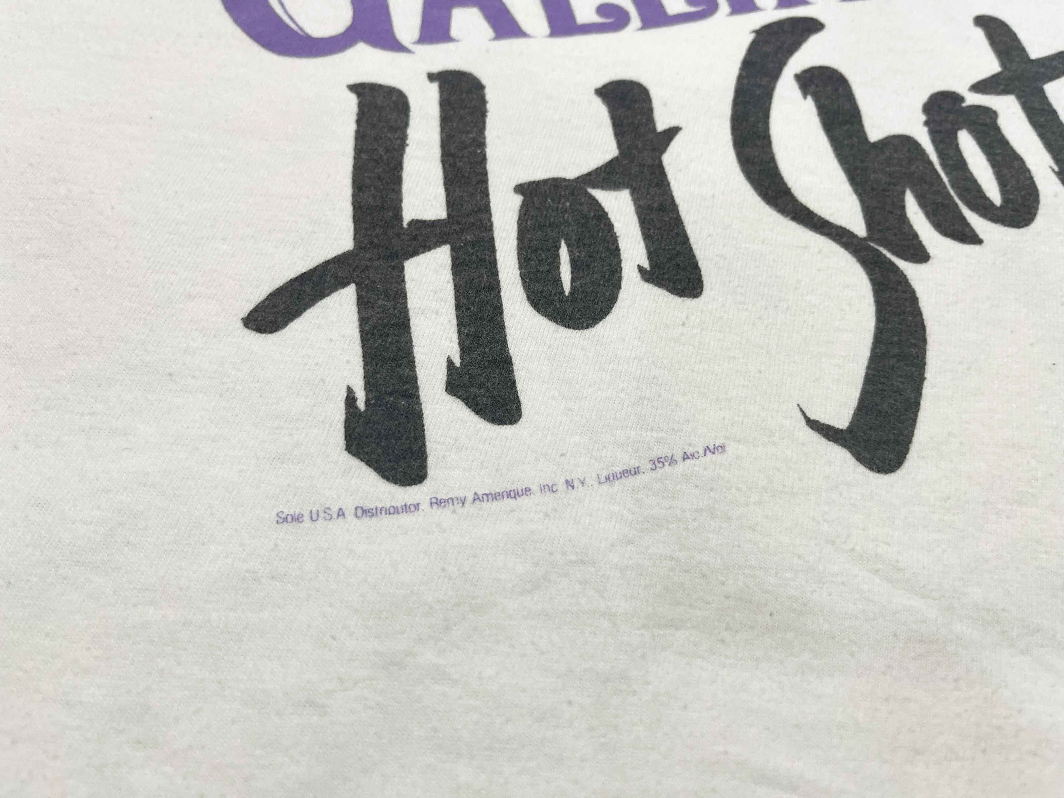 Hanes Vintage Galliano Hot Shot Italians T-Shirt Size US L / EU 52-54 / 3 - 4 Thumbnail