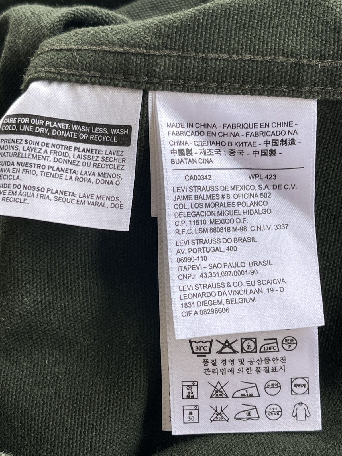 Levi's Vintage Clothing Levis Engineers Worker Chore Canvas Jacket Size US M / EU 48-50 / 2 - 10 Thumbnail