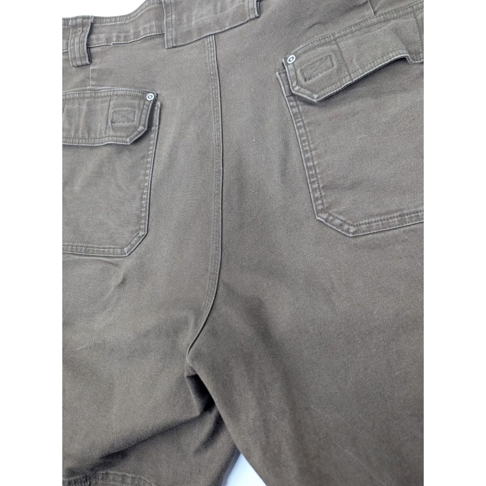 Vintage Duluth Cargo Shorts Size 48 Brown Cotton Canvas Cargo Pocket Workwear Mens 48 Duluth 36331 Size US 32 / EU 48 - 5 Thumbnail