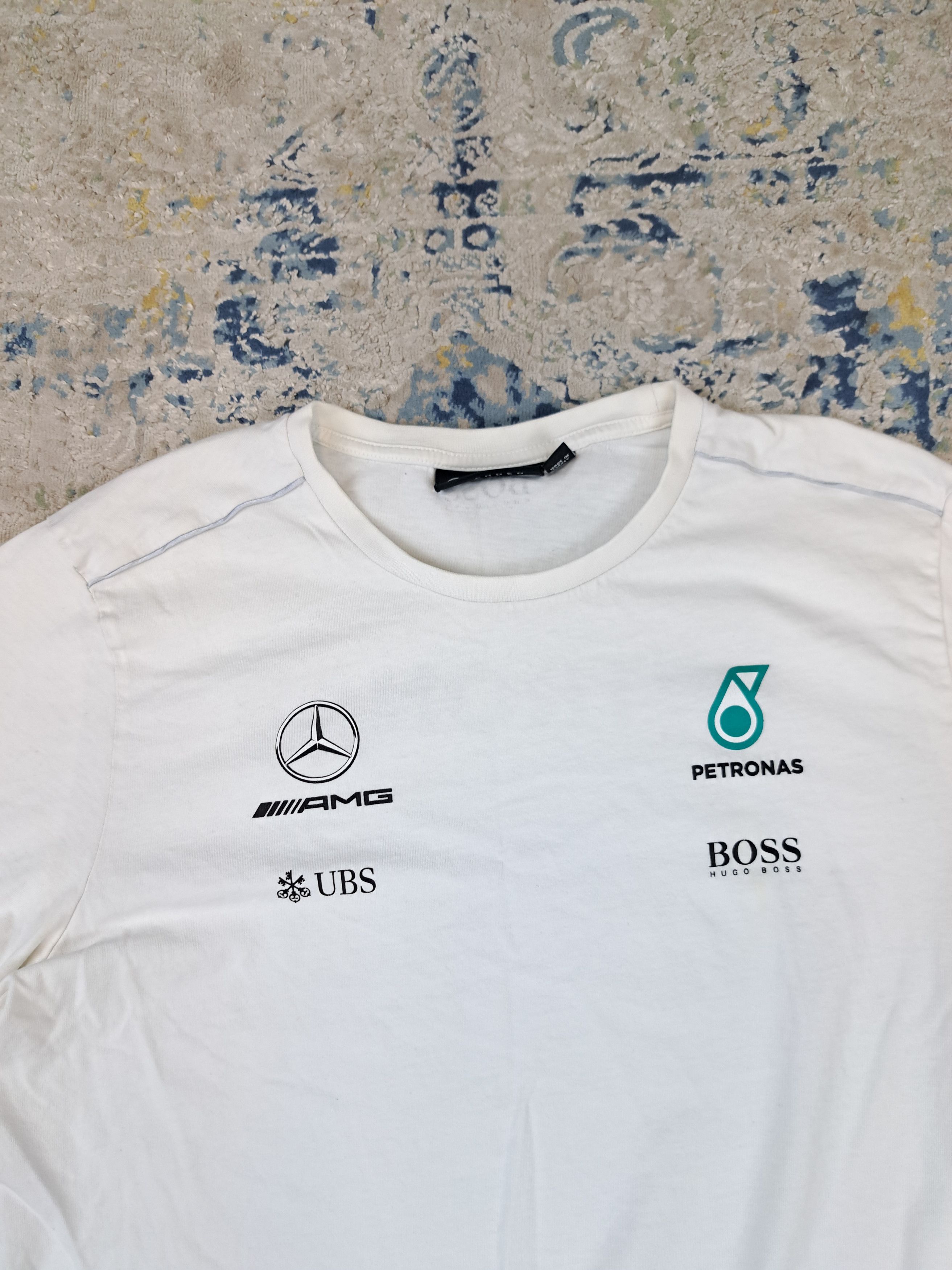 Mercedes-Benz Mercedes AMG Petronas Formula 1 Team Tee Racing Size US XL / EU 56 / 4 - 2 Thumbnail
