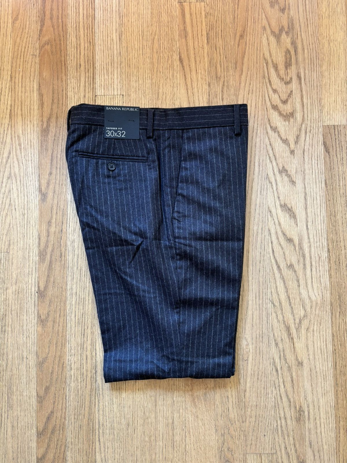 Banana Republic Flat Front Trousers Size 36R - 2 Thumbnail