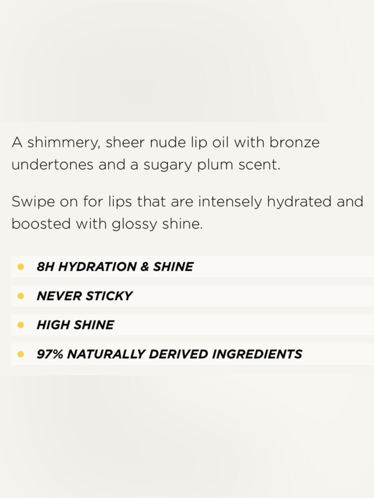 Other Gisou / Lip Oil / Honey Infused / Glazed Plum Size ONE SIZE - 14 Thumbnail