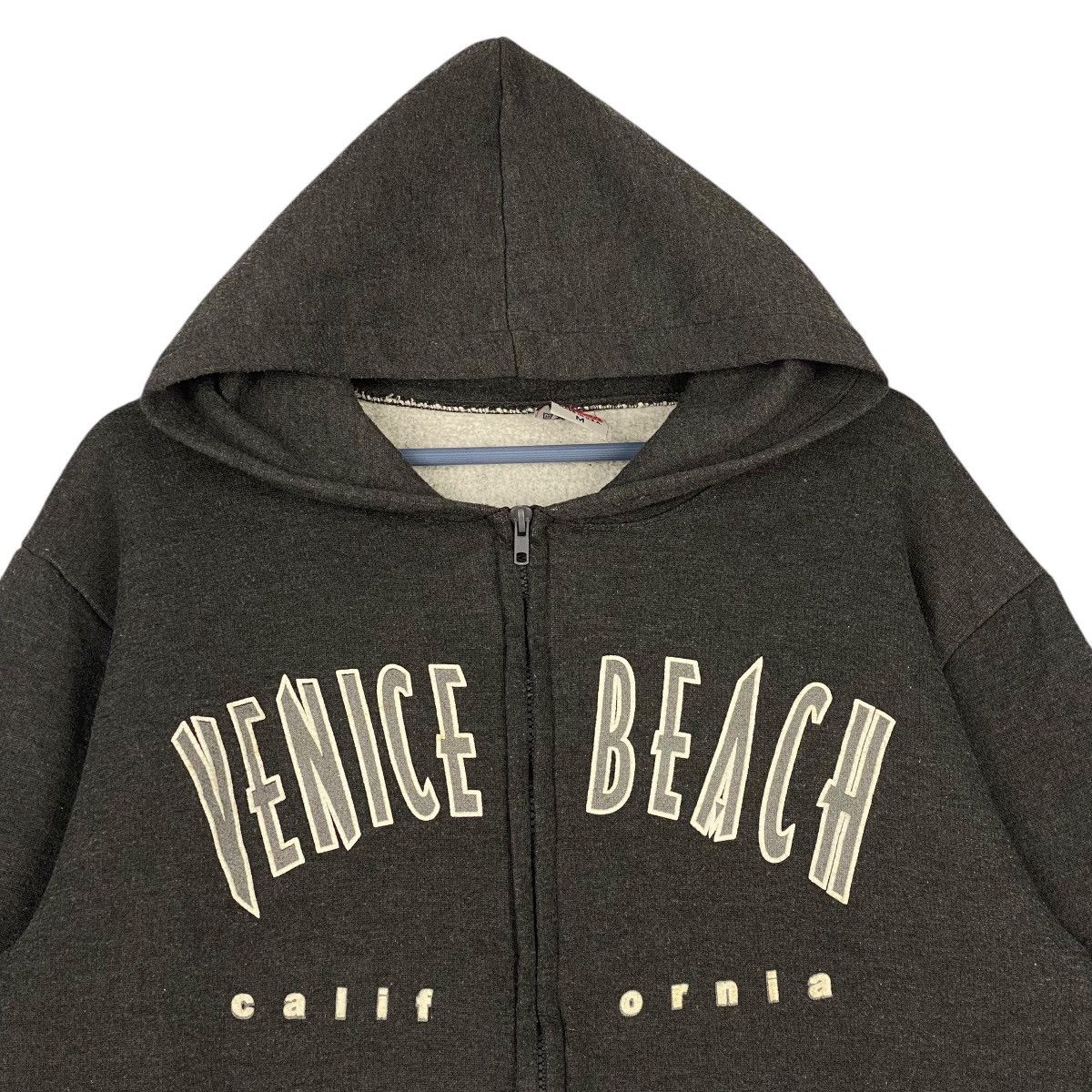 Vintage Vintage Hill Venice Beach Hoodie Full Zip Printed Dark Gray Size US M / EU 48-50 / 2 - 4 Thumbnail