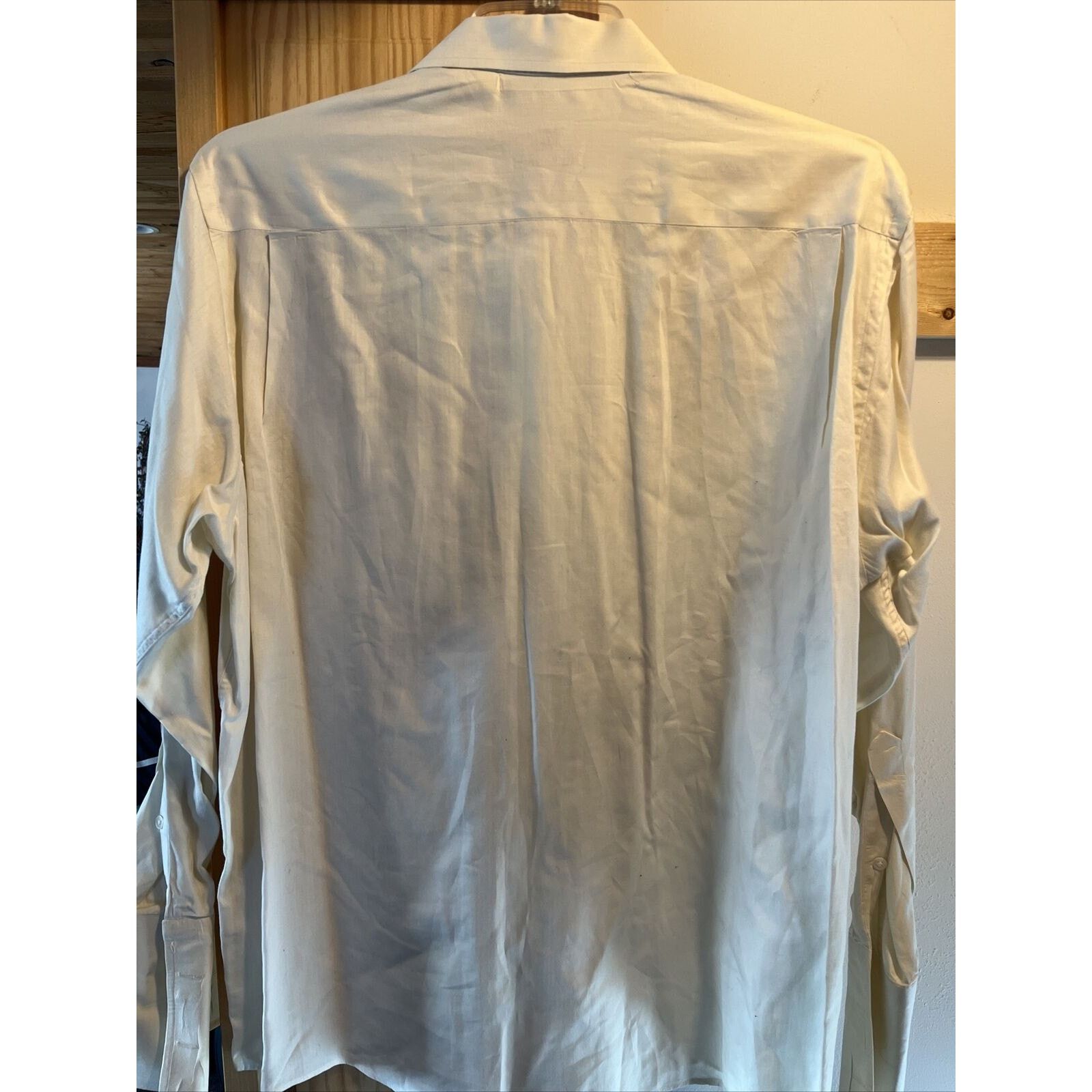 Burberry Burberry’s Men’s White 16.5 34 white LS button cotton shirt Size US XL / EU 56 / 4 - 10 Thumbnail