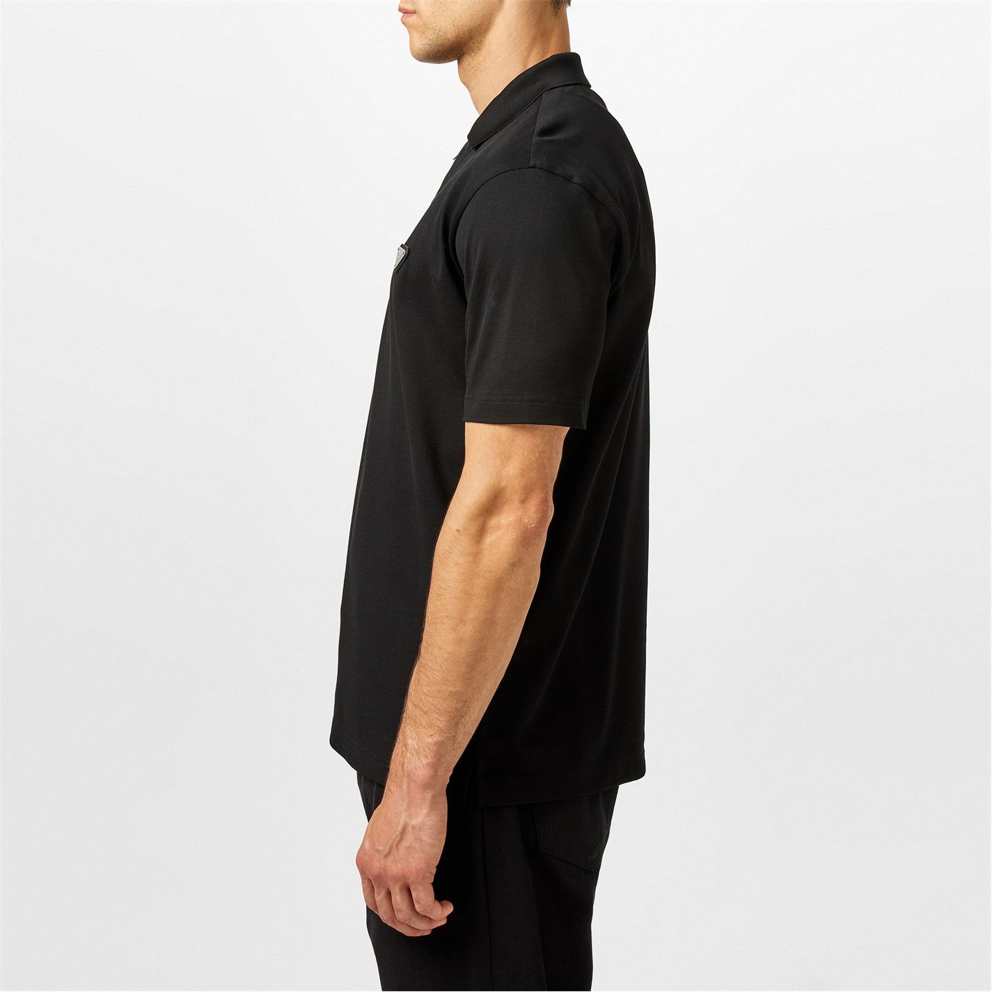 Prada PRADA Triangle Logo Polo Shirt Size US S / EU 44-46 / 1 - 3 Thumbnail