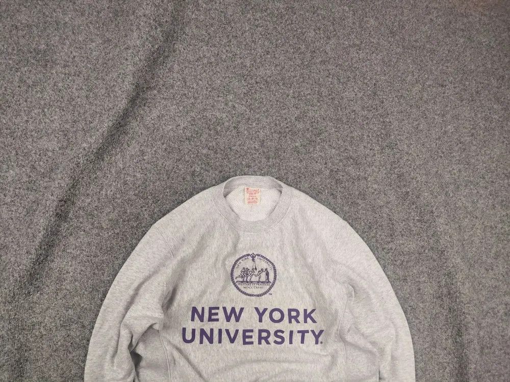 Champion Vintage Champion Reverse Wear New York University Sweatshirt Size US S / EU 44-46 / 1 - 2 Thumbnail