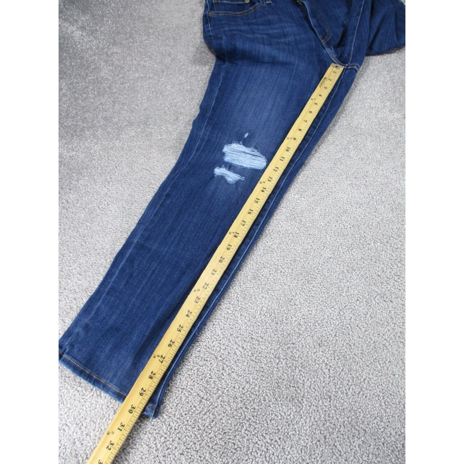 Levi's VINTAGE Levis 724 Jeans Womens 33 High Rise Slim Straight Denim NEW Size 24" / US 00 / IT 34 - 4 Thumbnail