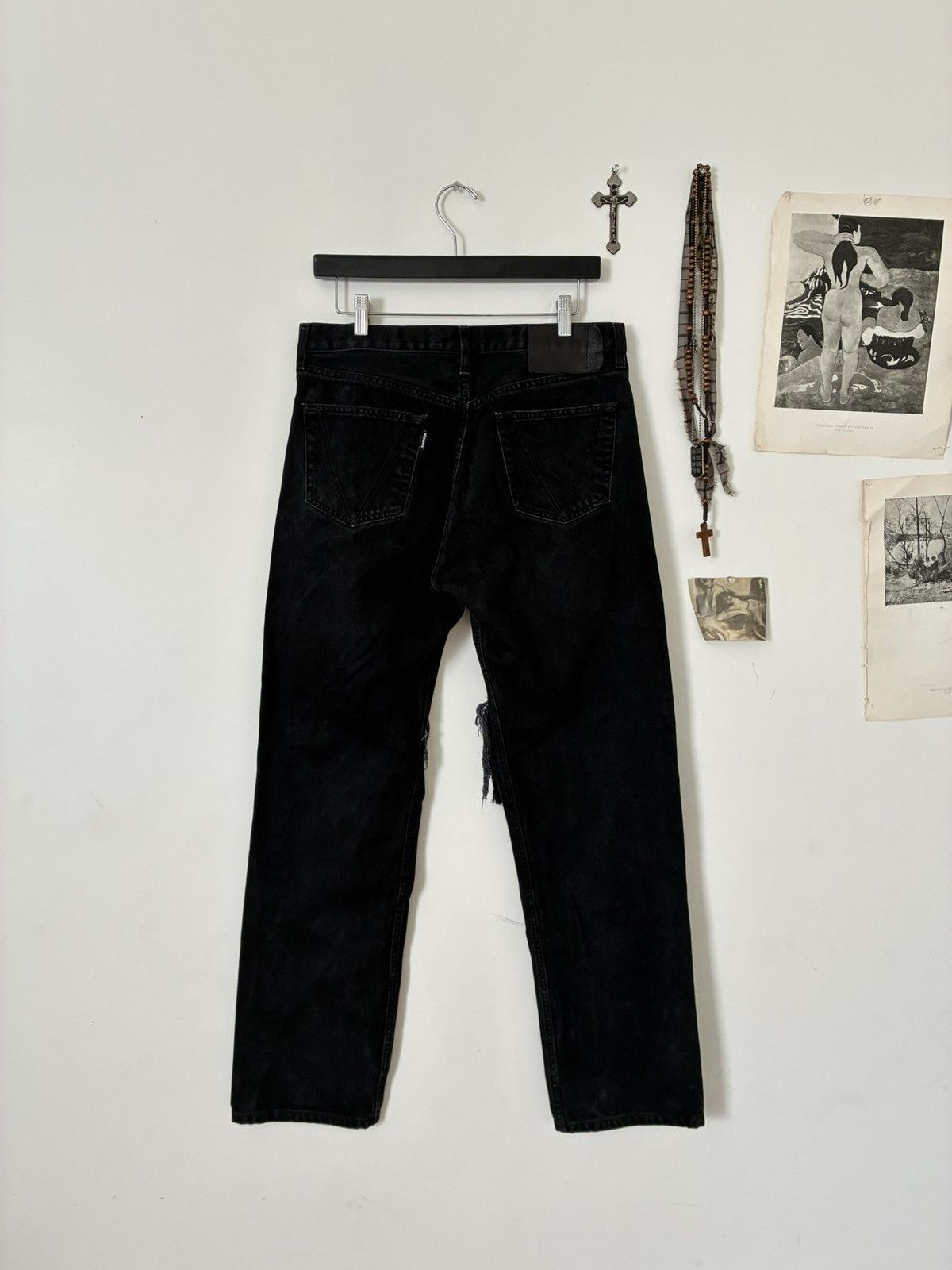 Vetements Vetements FW20 Destroyed Patched Denim Size US 32 / EU 48 - 5 Thumbnail