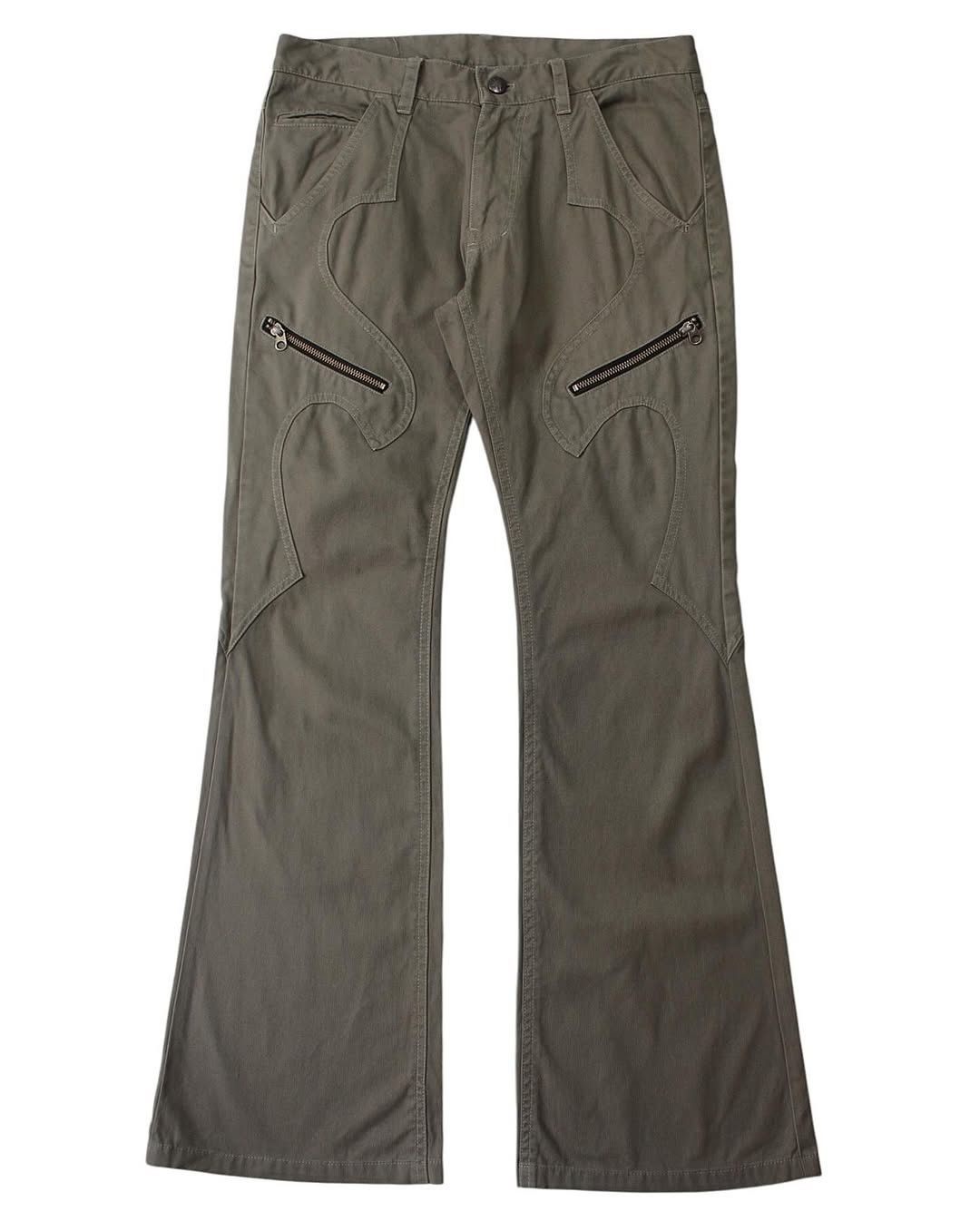 If Six Was Nine 2000S CUSTOM CULTURE JAPAN FLARED PANTS Size US 30 / EU 46 - 1 Thumbnail
